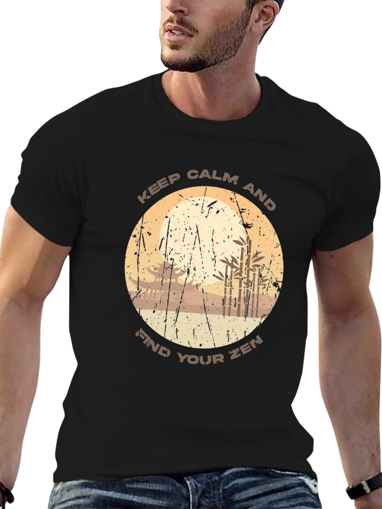 Keep Calm & Find Your Zen Graphic Tee