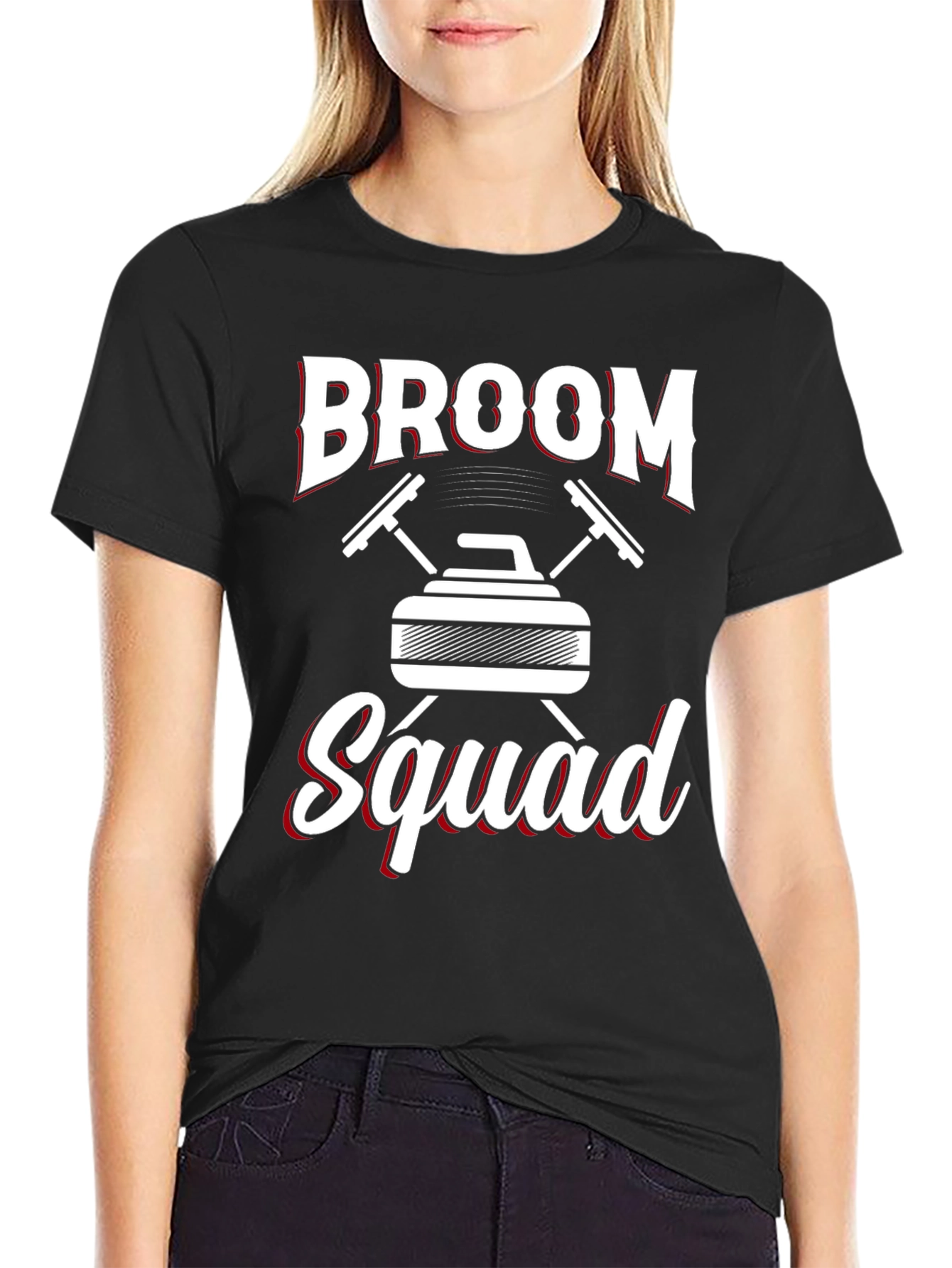 Broom Squad T-Shirt - Curling Team Apparel