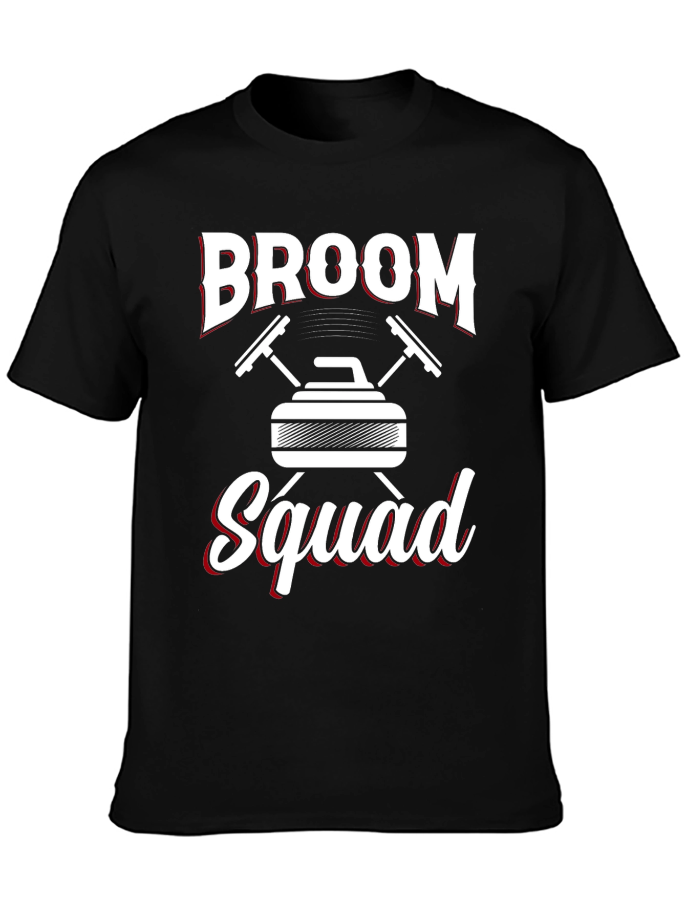 Broom Squad T-Shirt - Curling Team Apparel