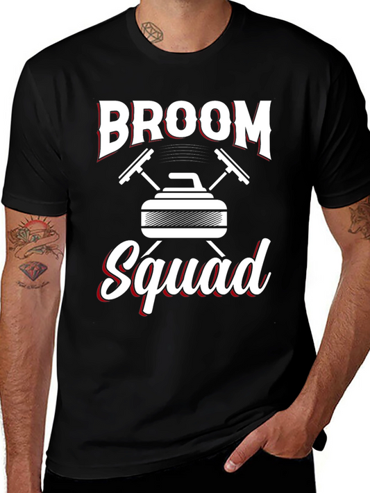 Broom Squad T-Shirt - Curling Team Apparel