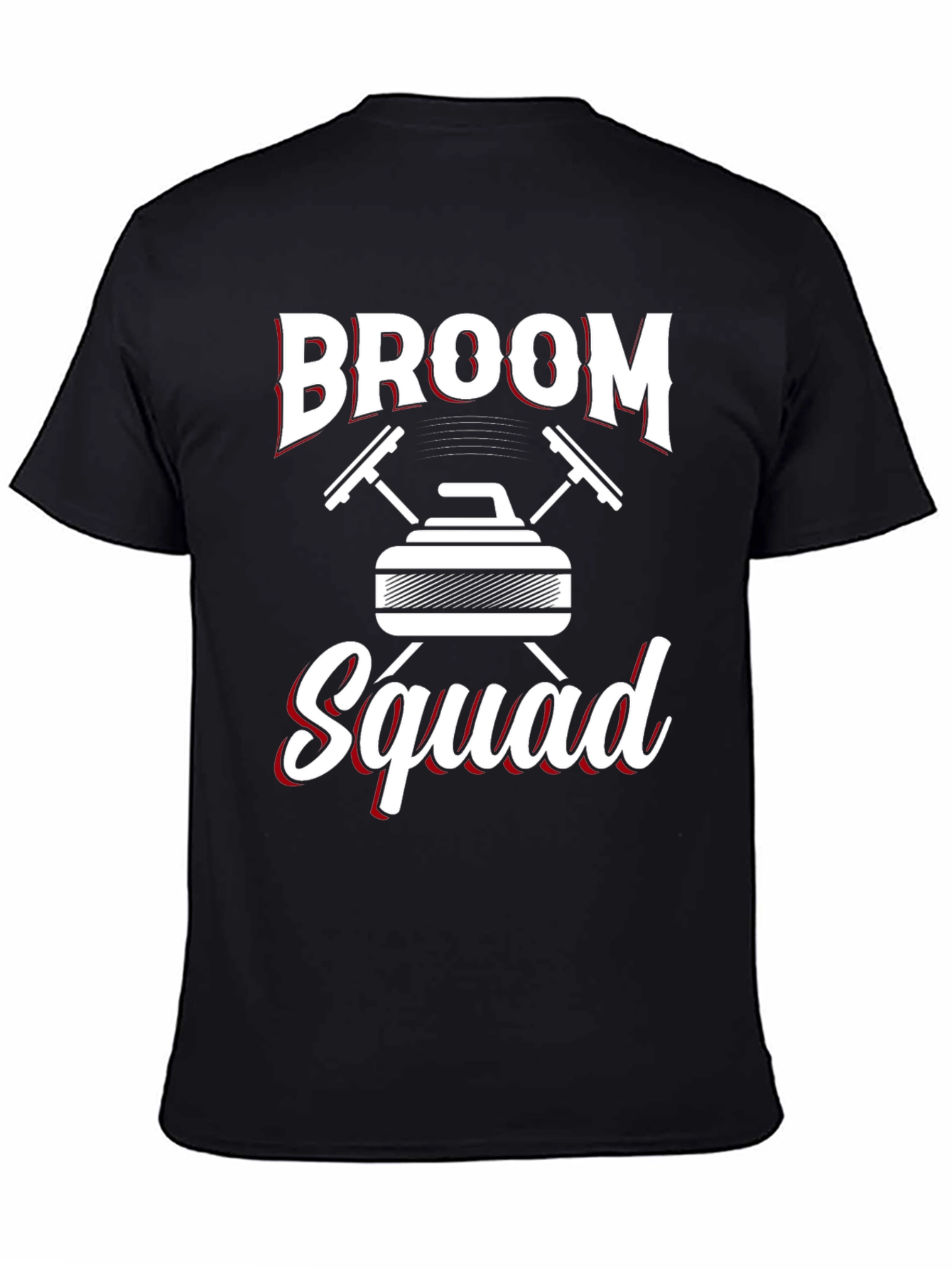 Broom Squad T-Shirt - Curling Team Apparel