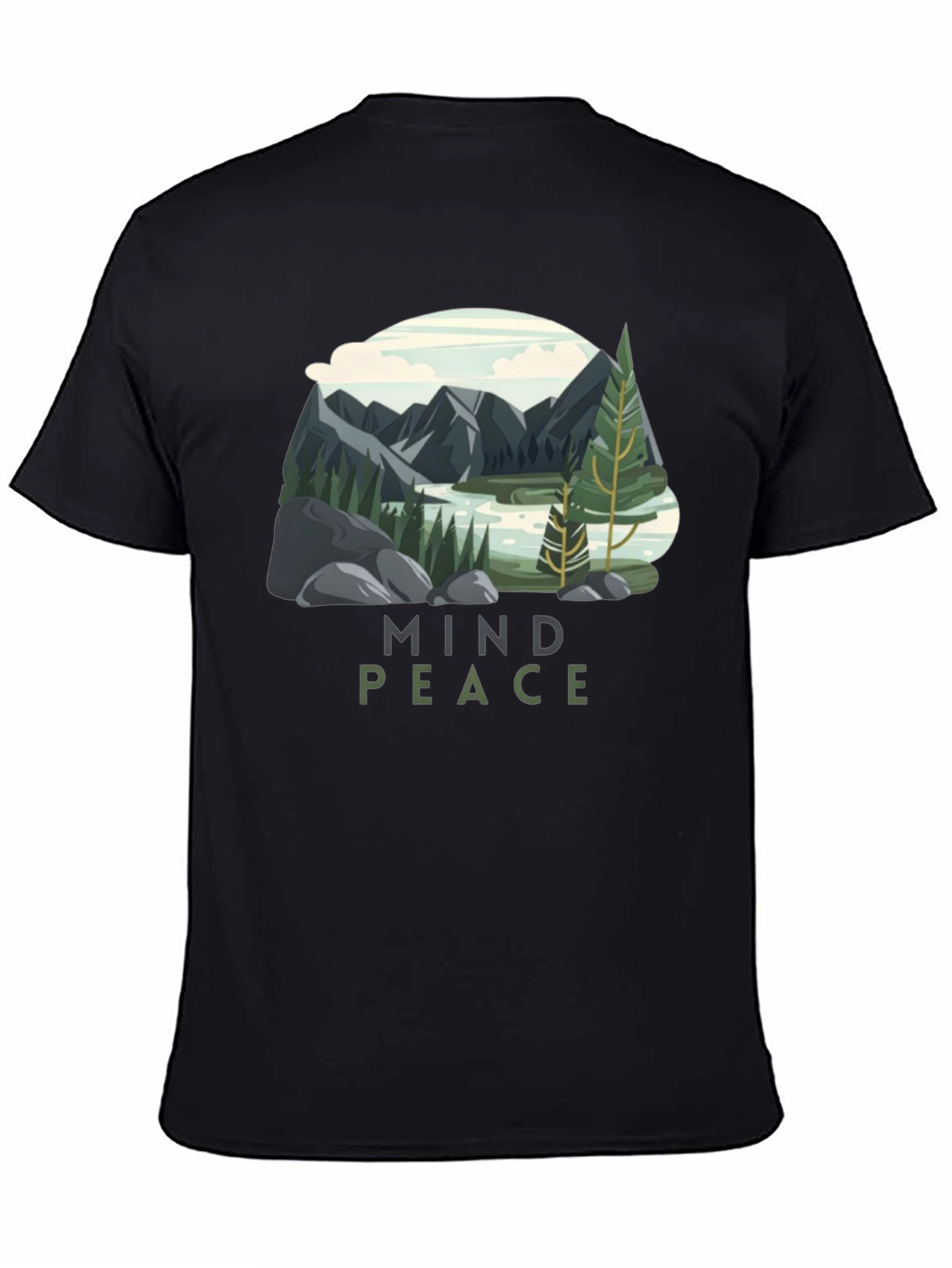 Mind Peace Graphic T-Shirt
