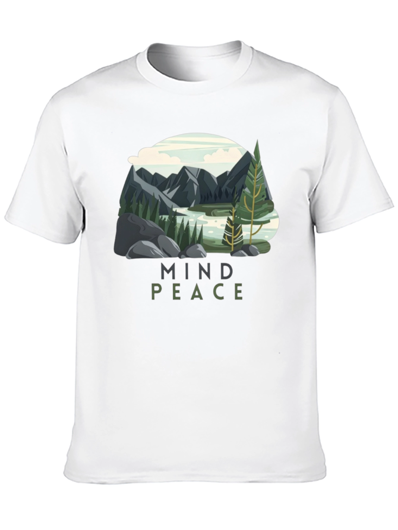Mind Peace Graphic T-Shirt
