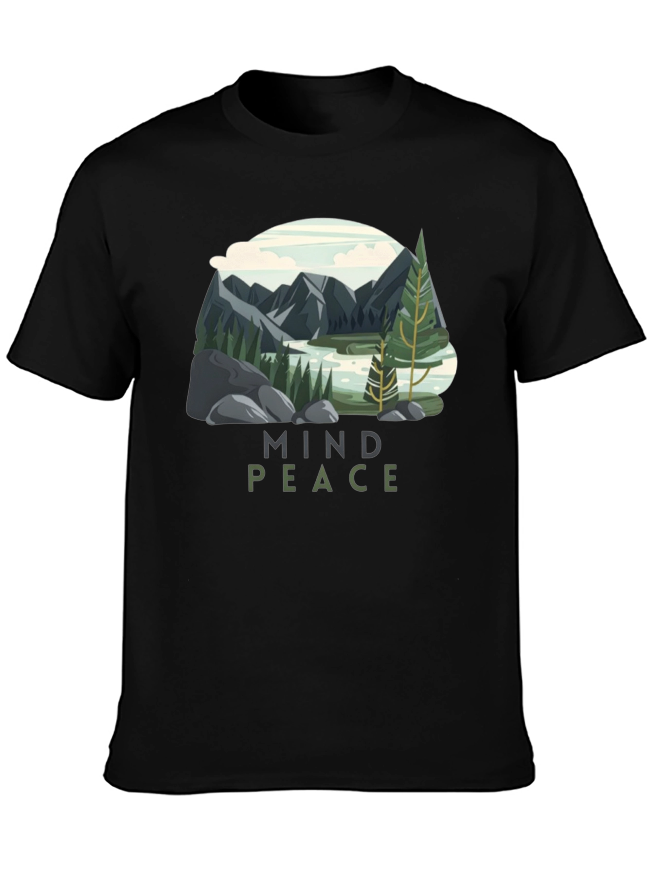 Mind Peace Graphic T-Shirt