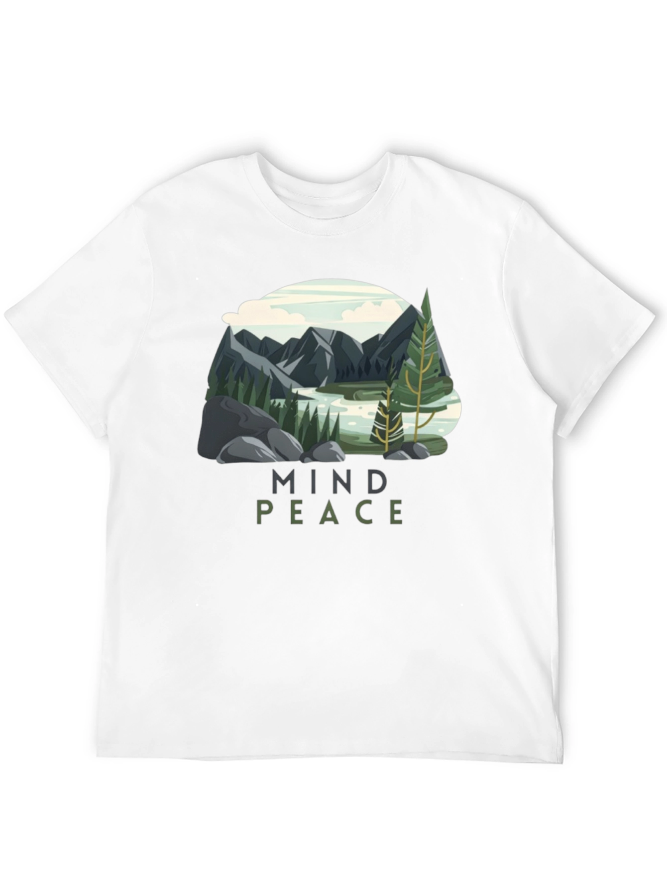 Mind Peace Graphic T-Shirt