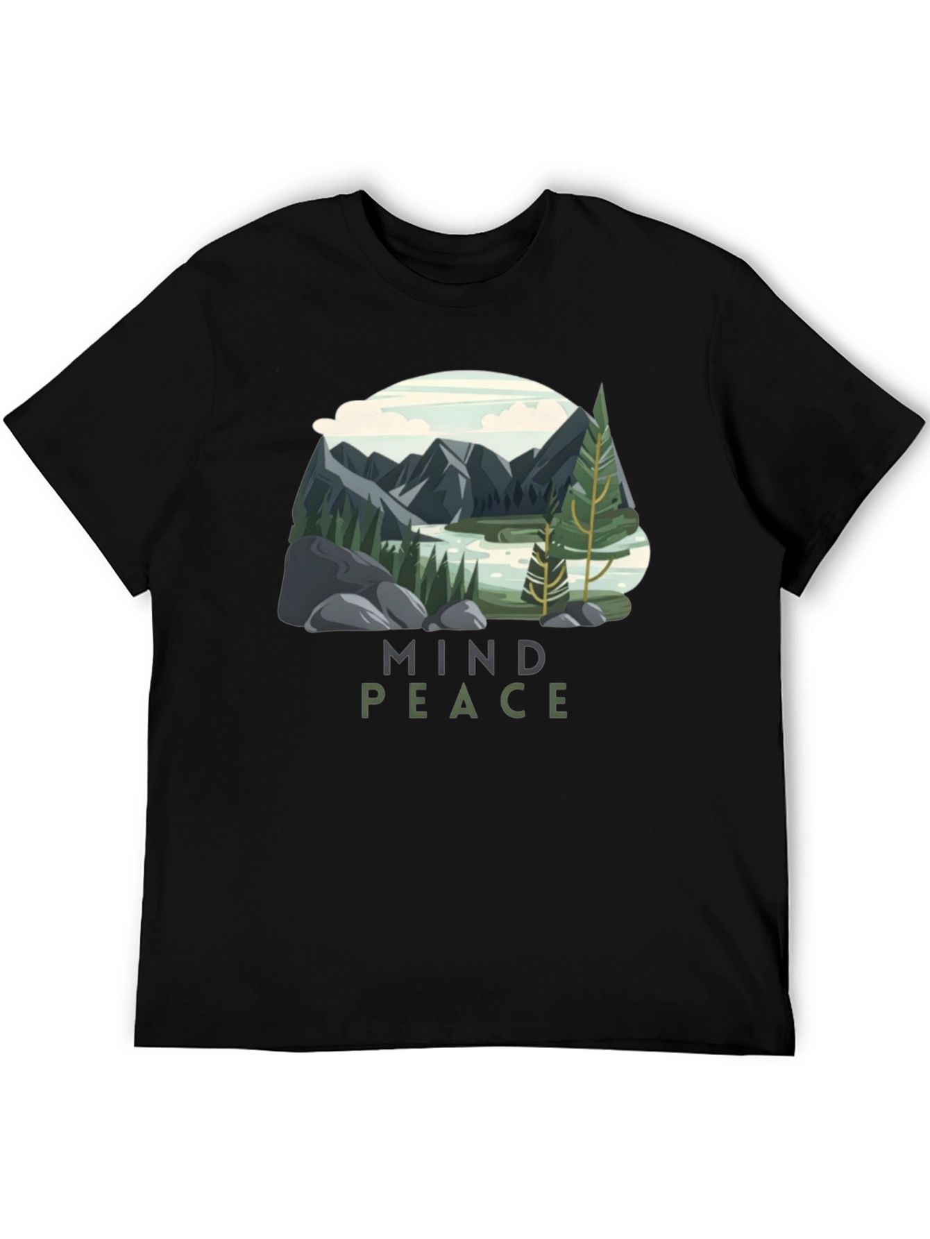 Mind Peace Graphic T-Shirt