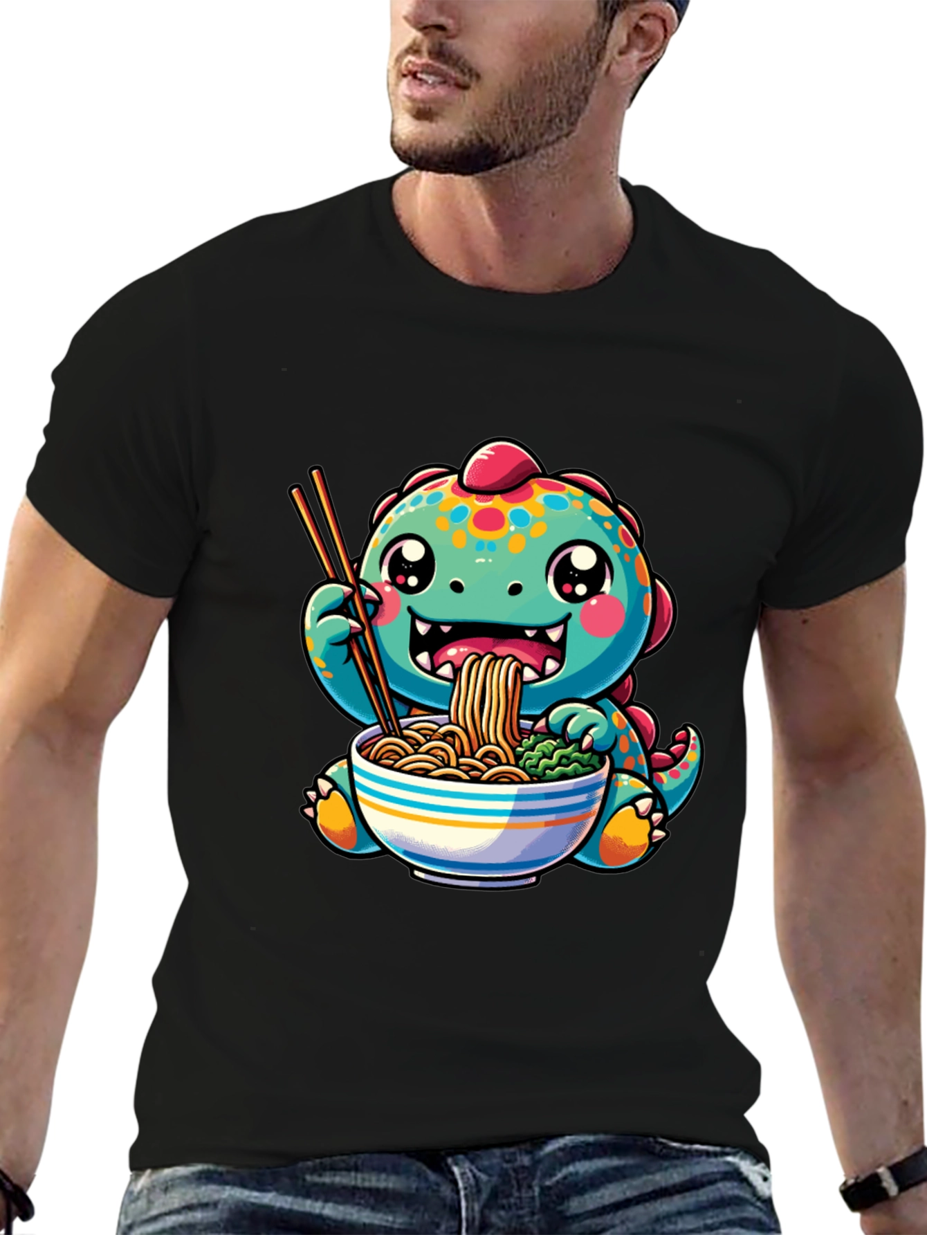 Dino Ramen Lover T-Shirt