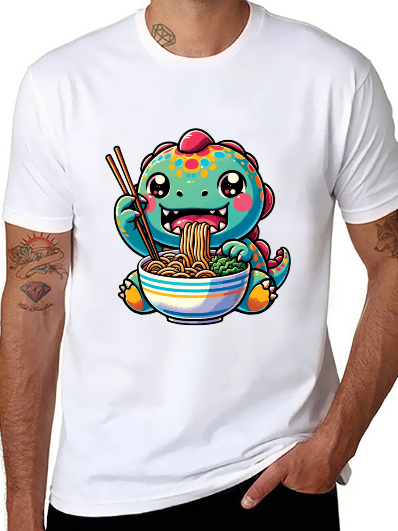 Dino Ramen Lover T-Shirt