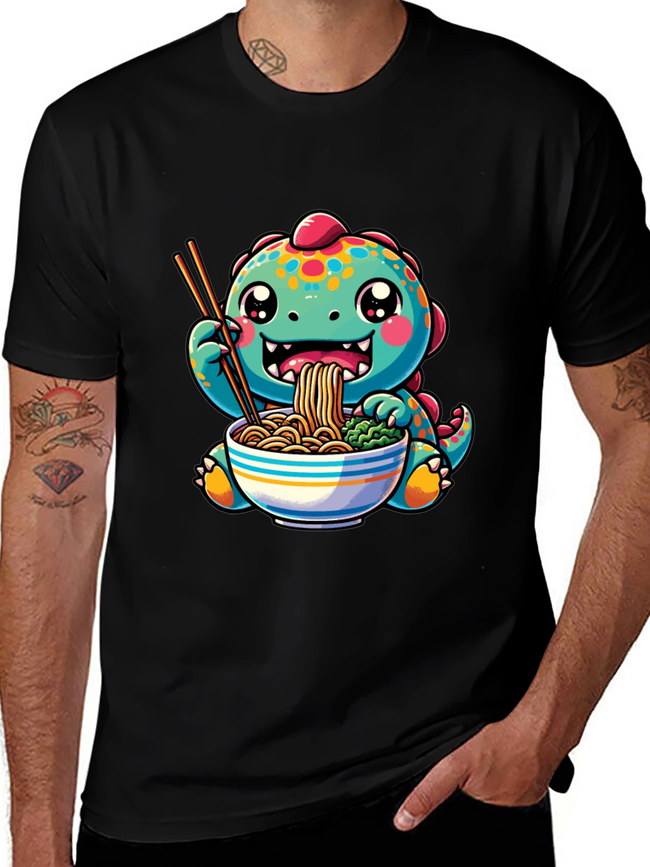 Dino Ramen Lover T-Shirt