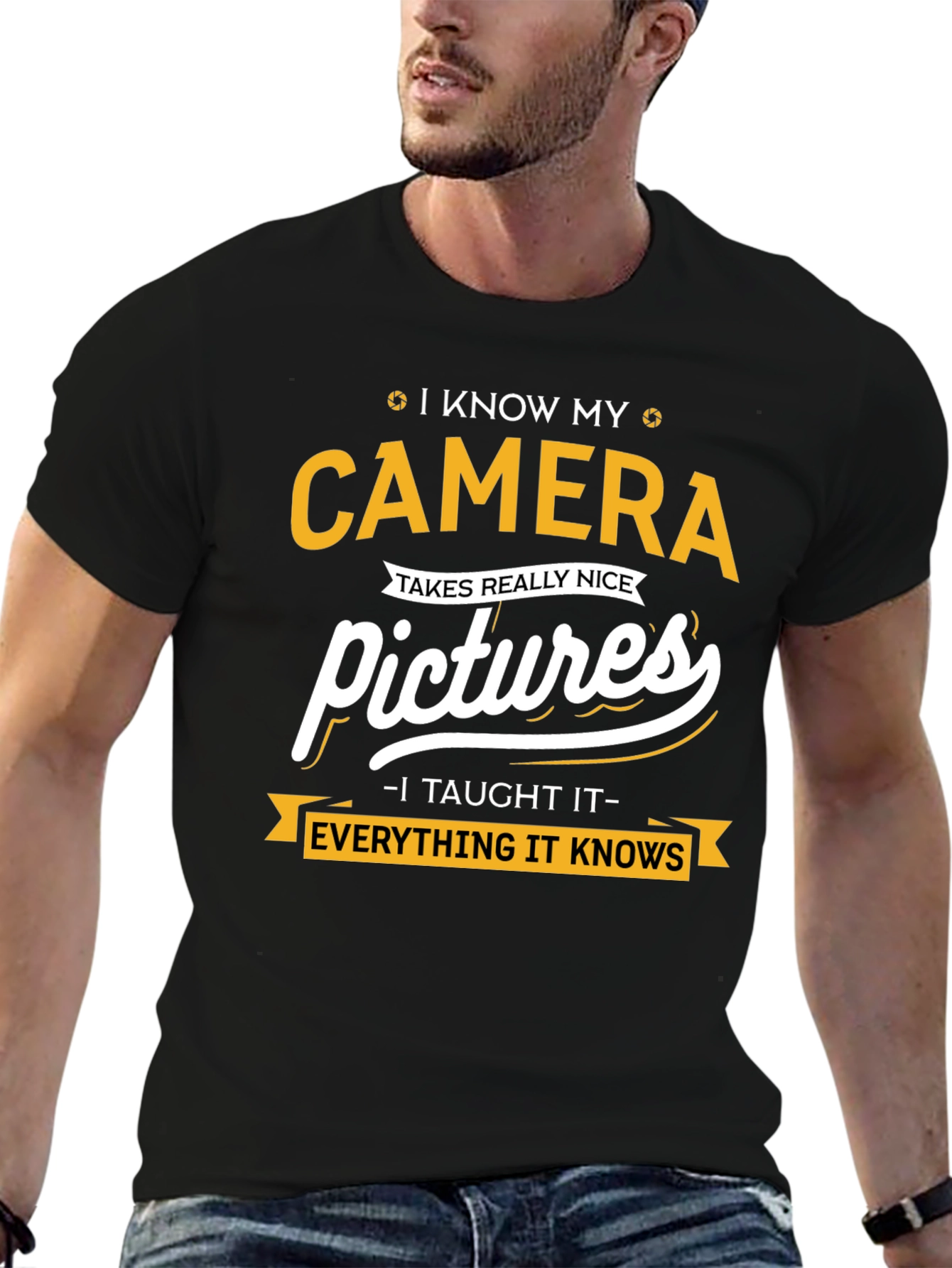 I Know My Camera T-Shirt Photography Tee