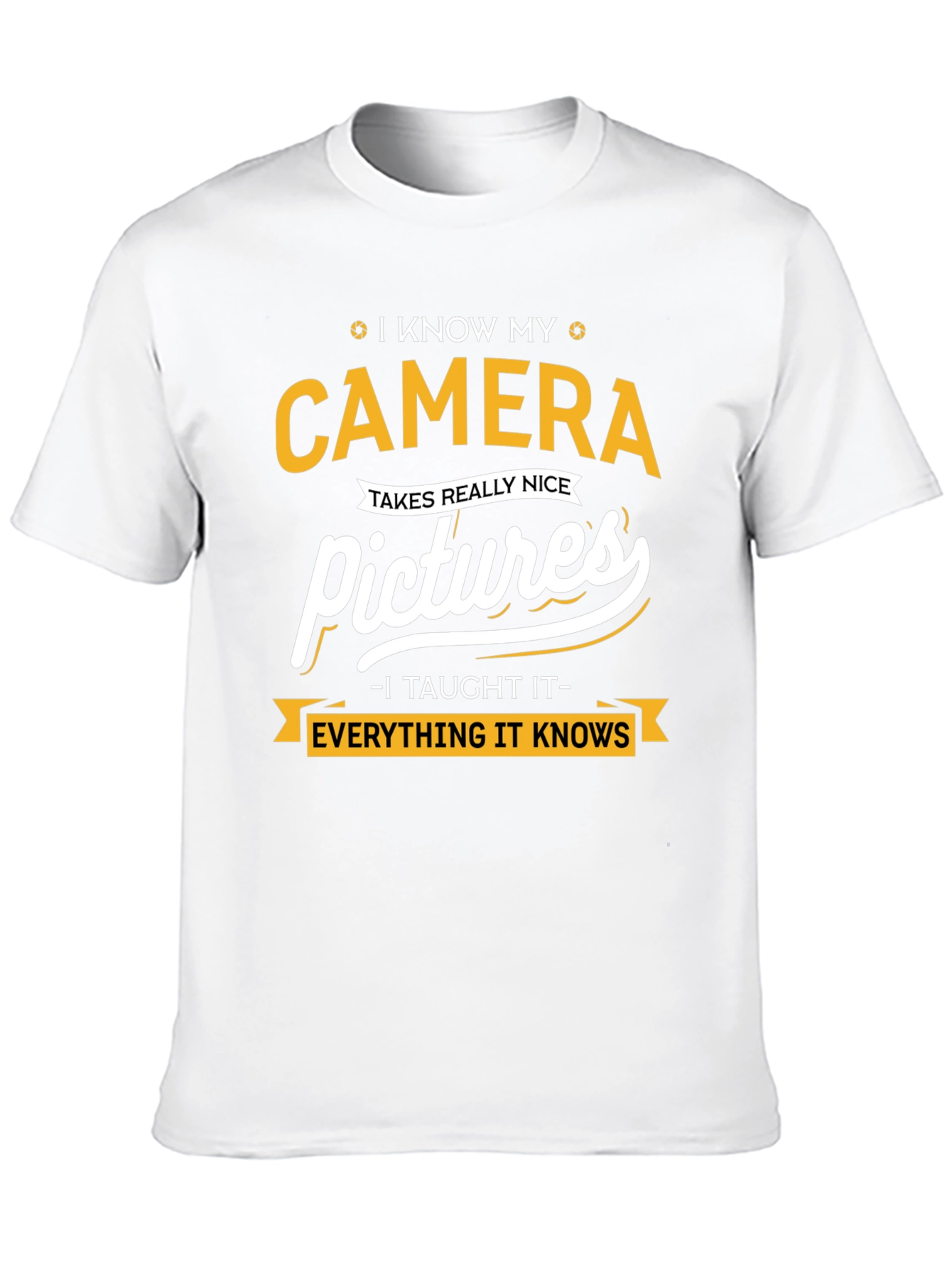I Know My Camera T-Shirt Photography Tee