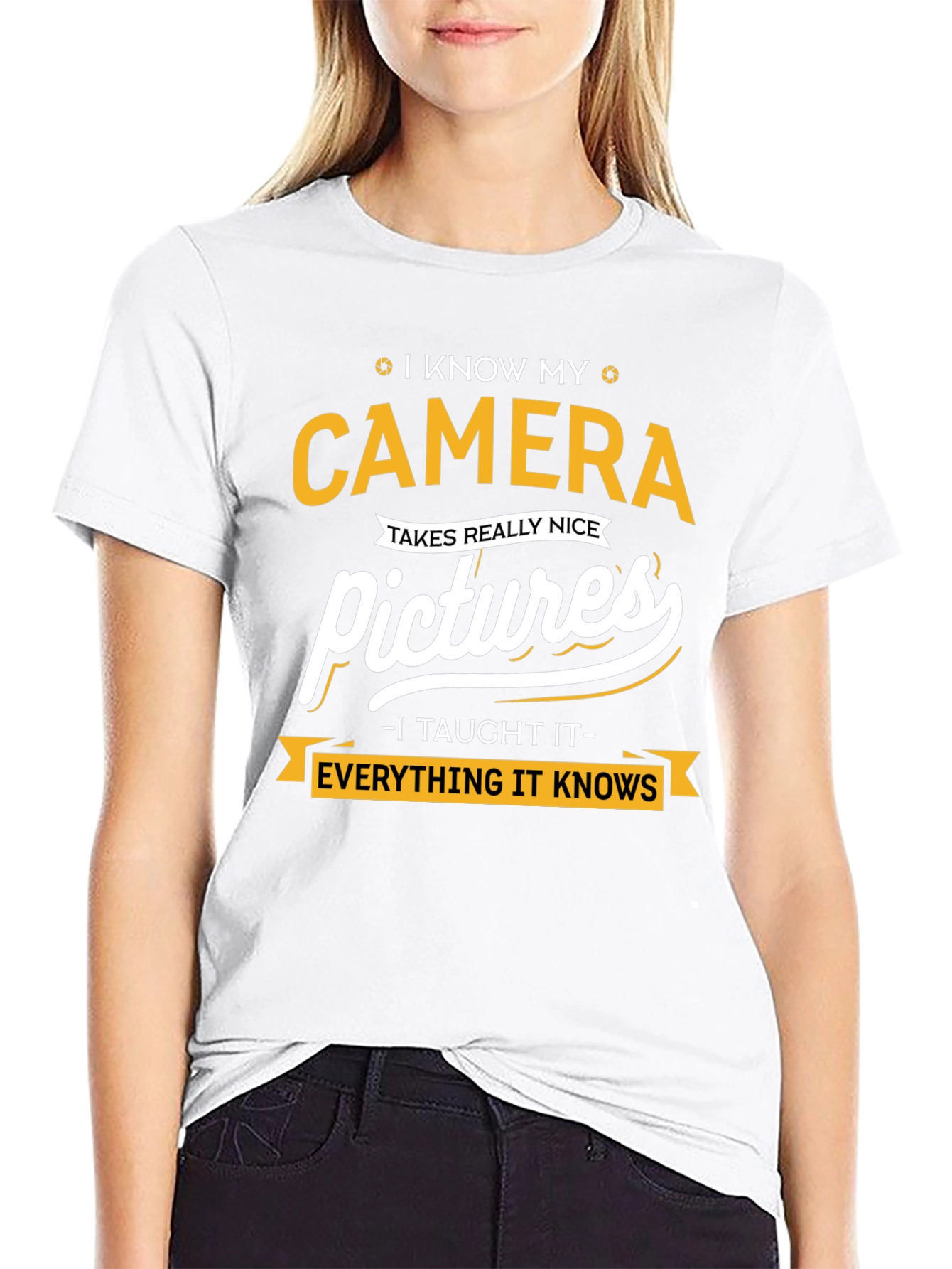 I Know My Camera T-Shirt Photography Tee
