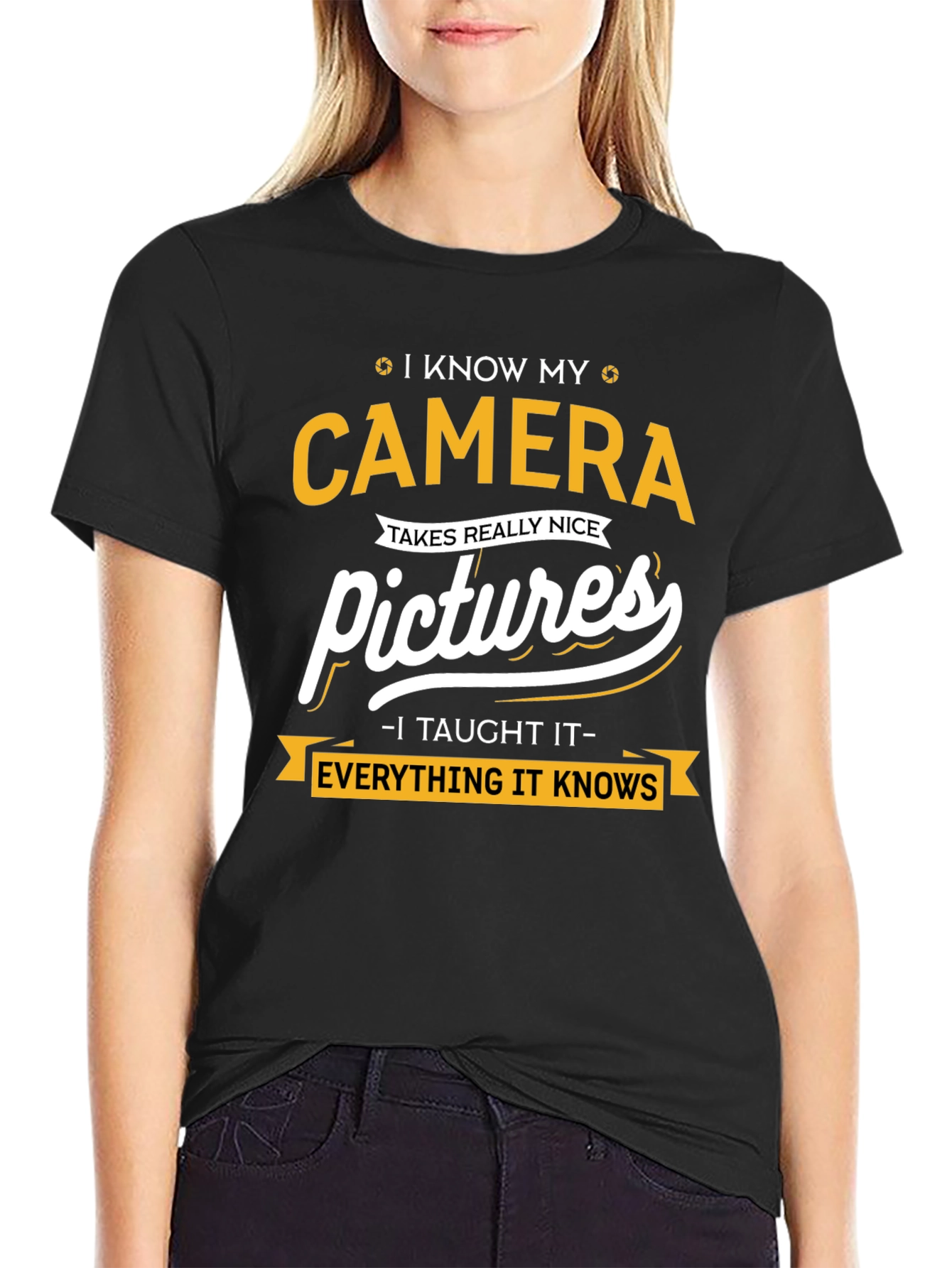 I Know My Camera T-Shirt Photography Tee