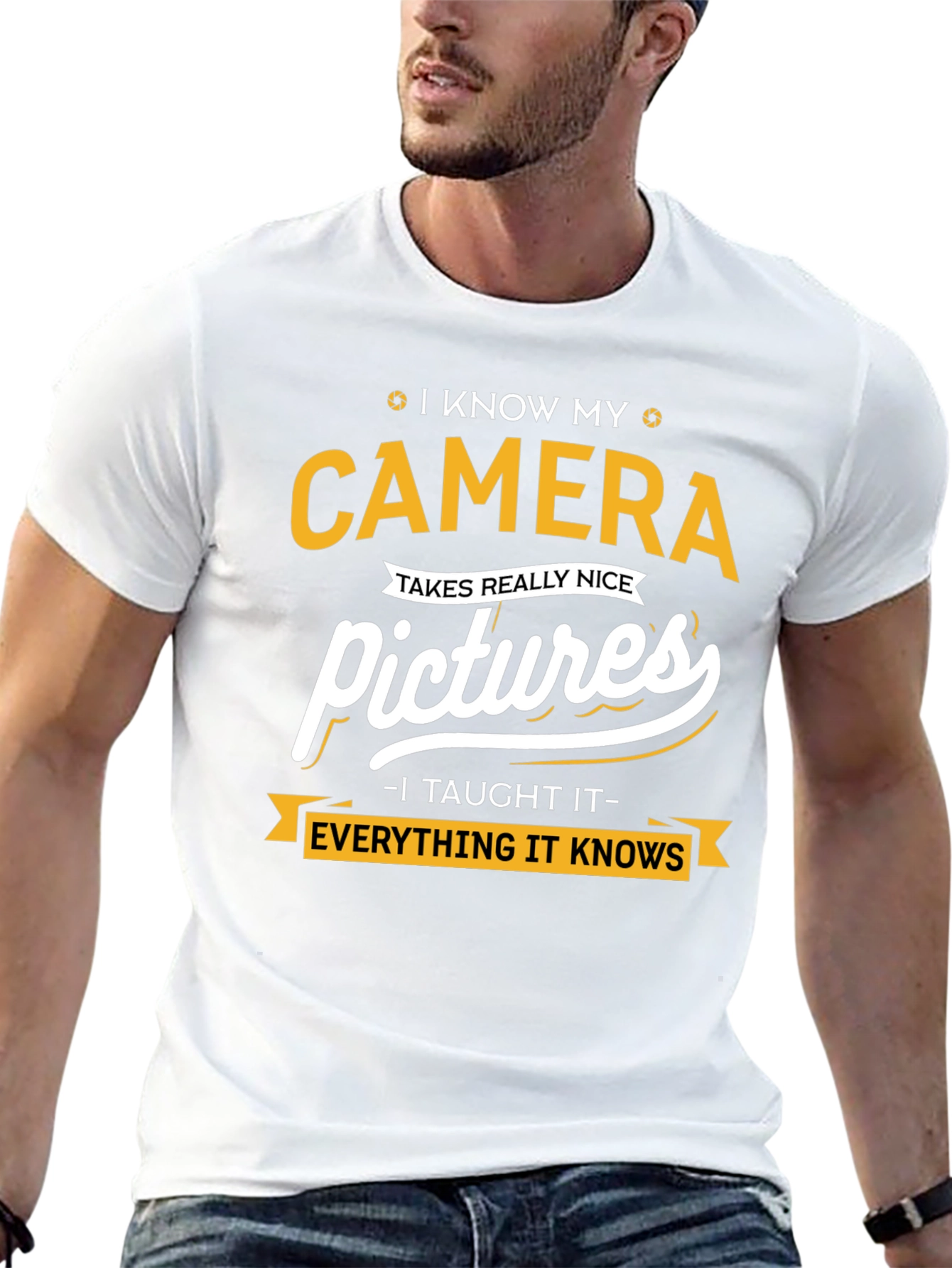 I Know My Camera T-Shirt Photography Tee