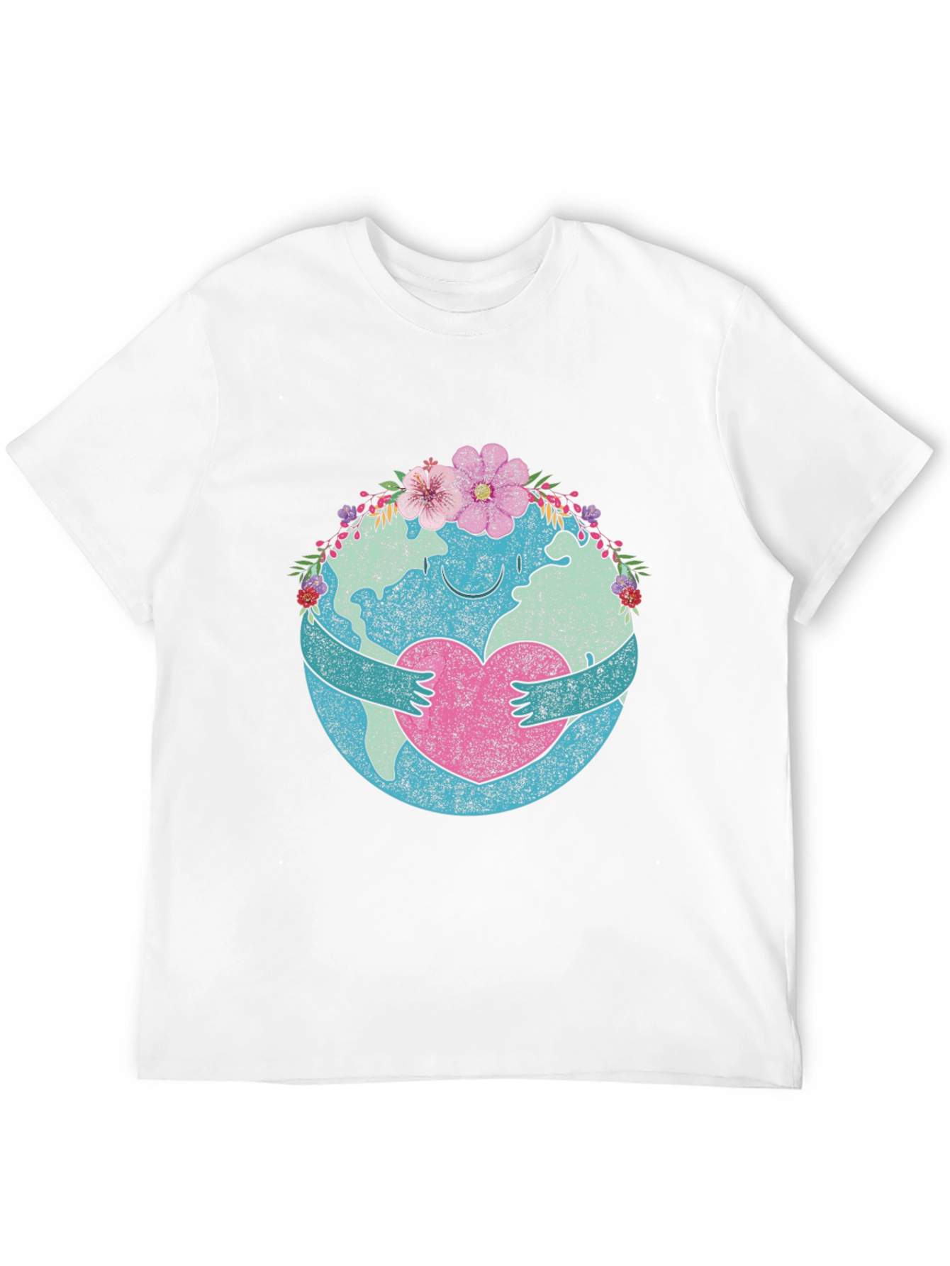 Earth Day Love Heart Hug T-Shirt