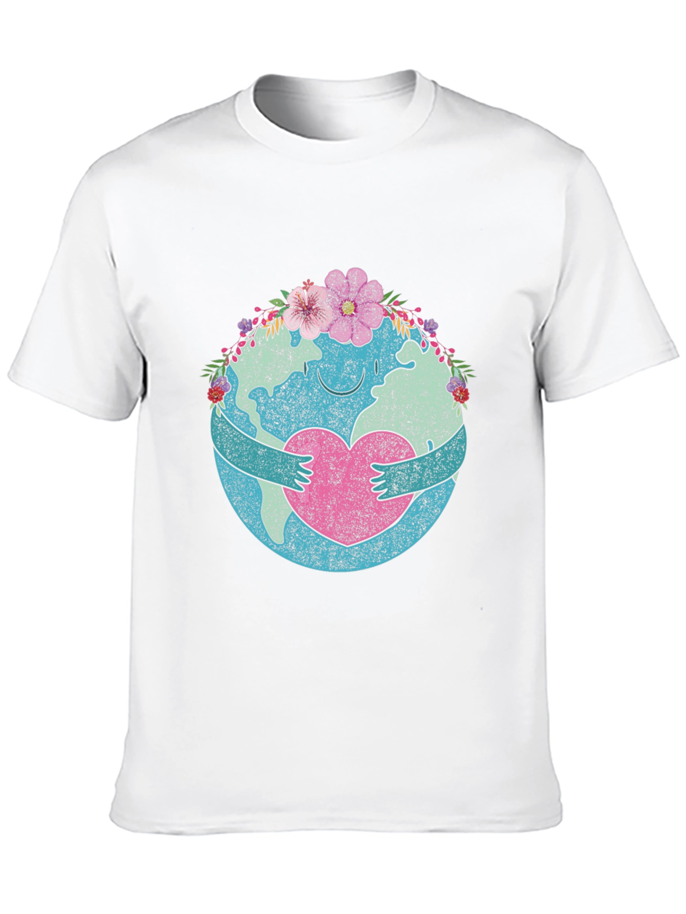 Earth Day Love Heart Hug T-Shirt