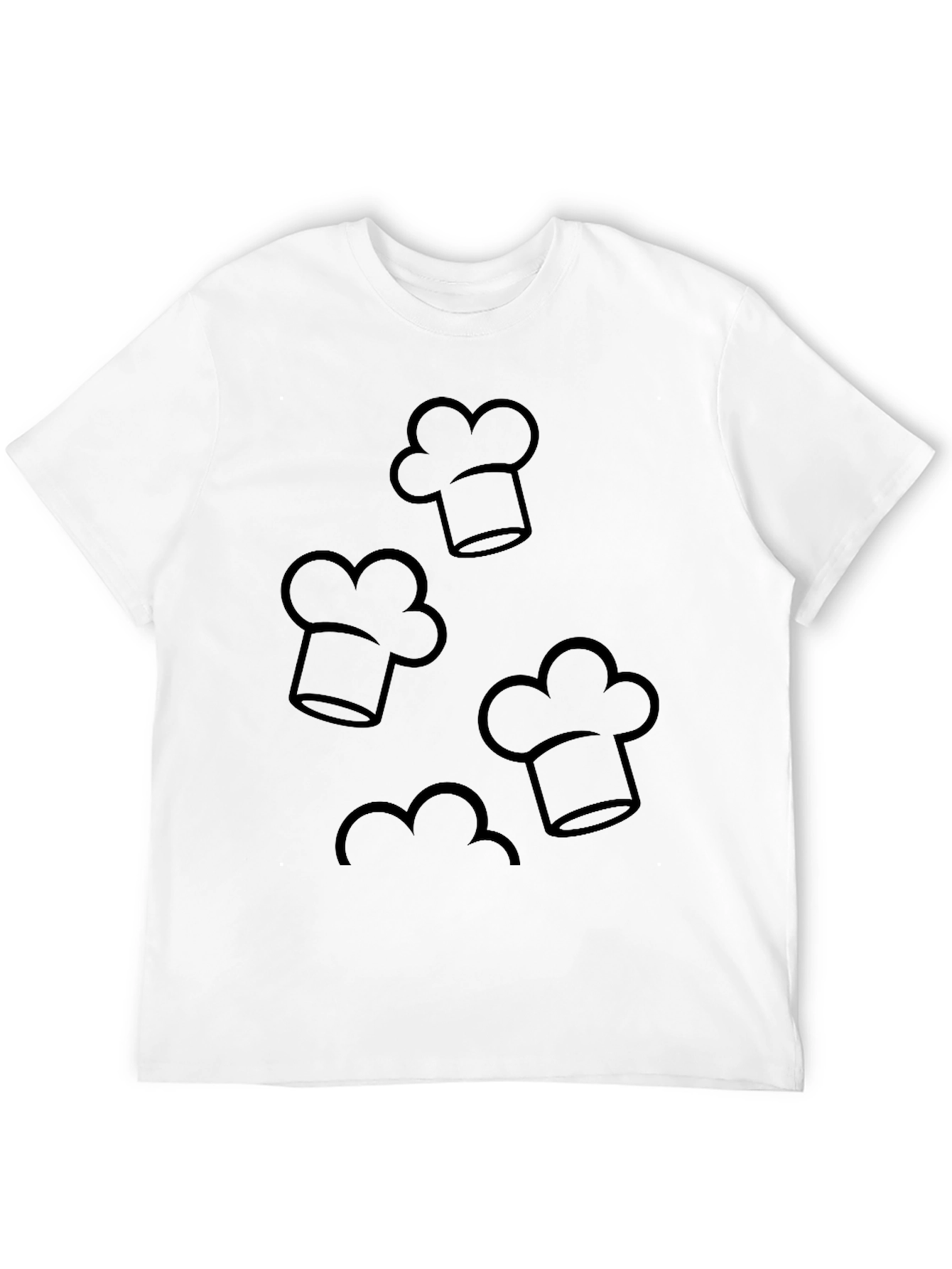 Chef Hats Black T-Shirt