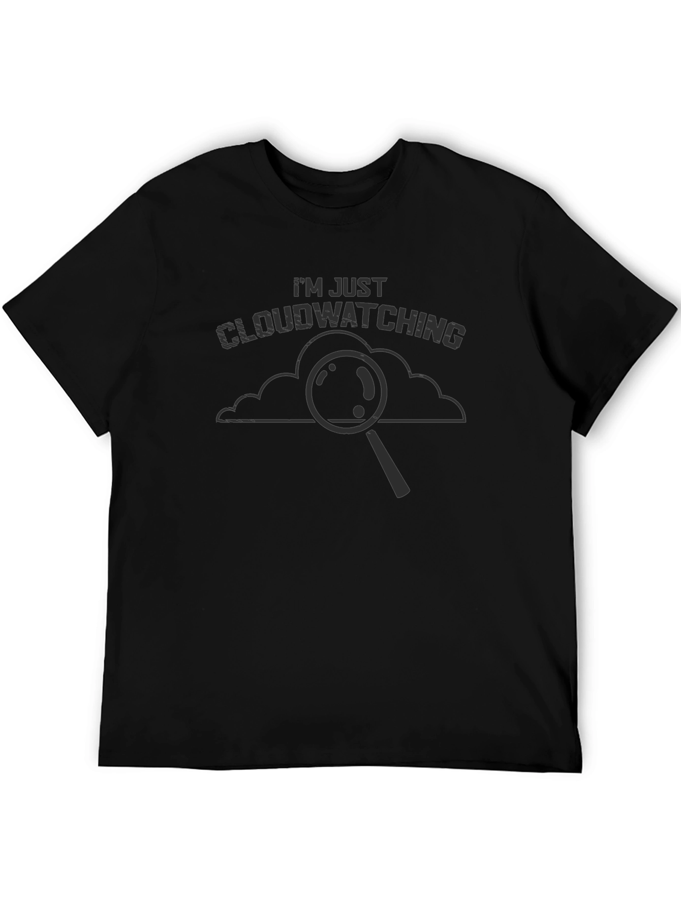 Cloudwatching Graphic Tee - Soft Cotton Blend