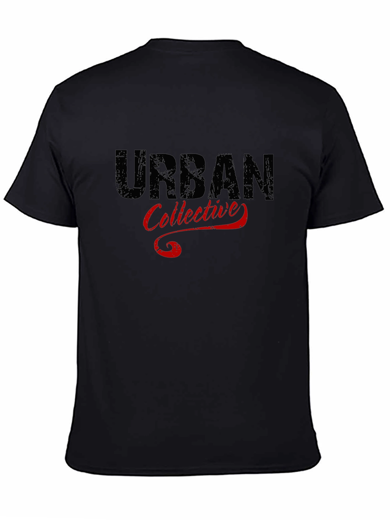 Urban Collective Graphic Black T-Shirt