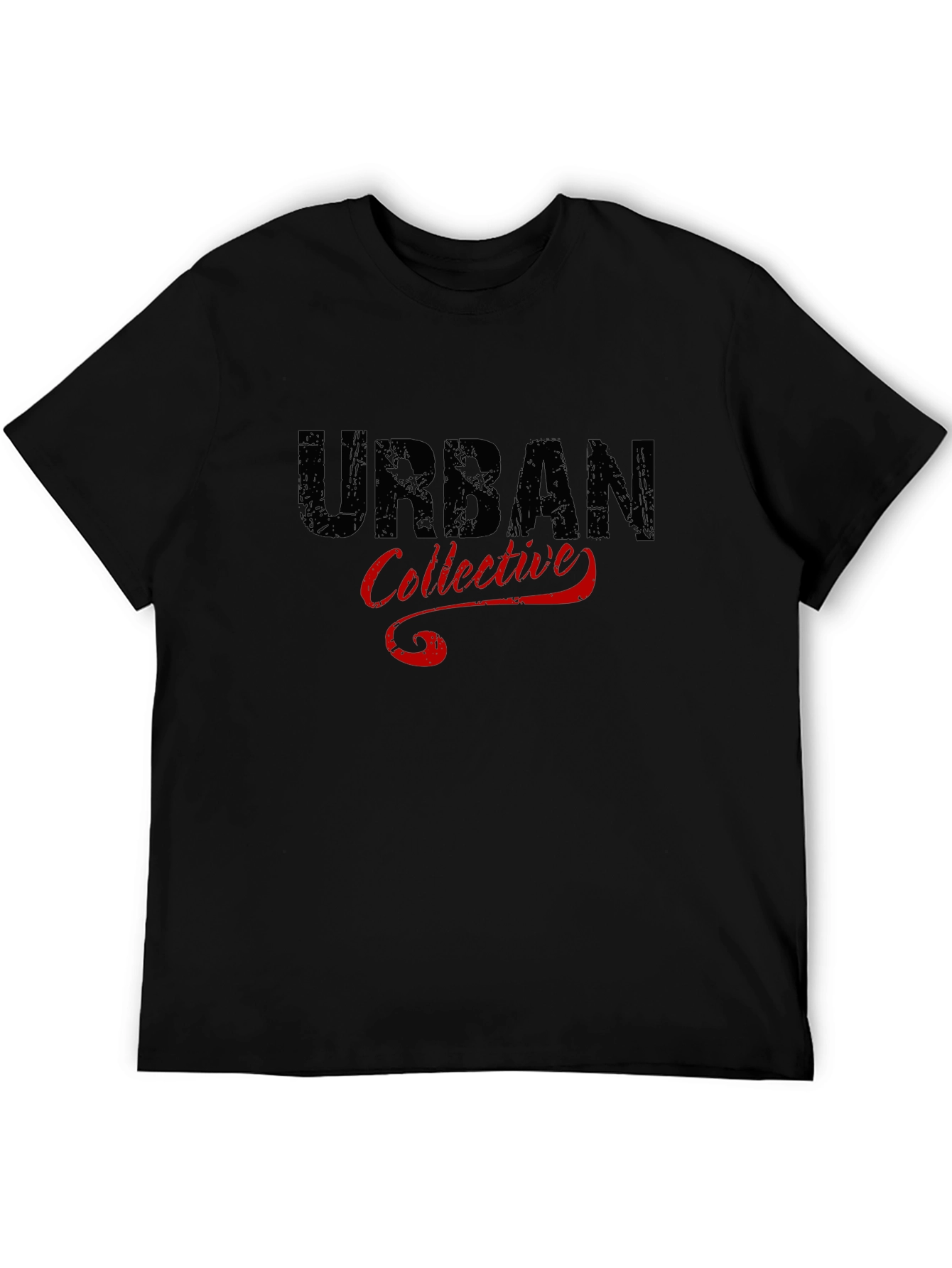 Urban Collective Graphic Black T-Shirt