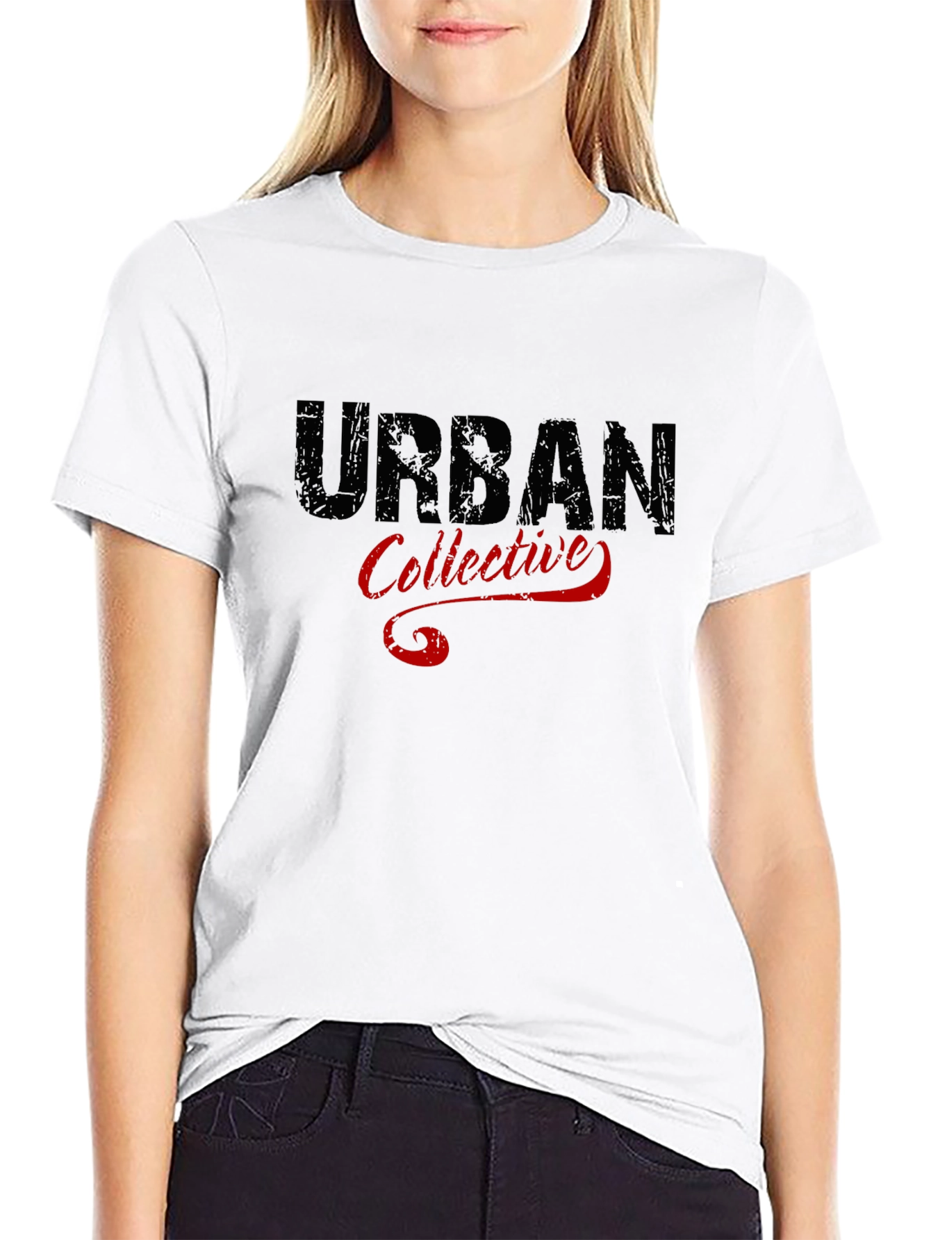 Urban Collective Graphic Black T-Shirt