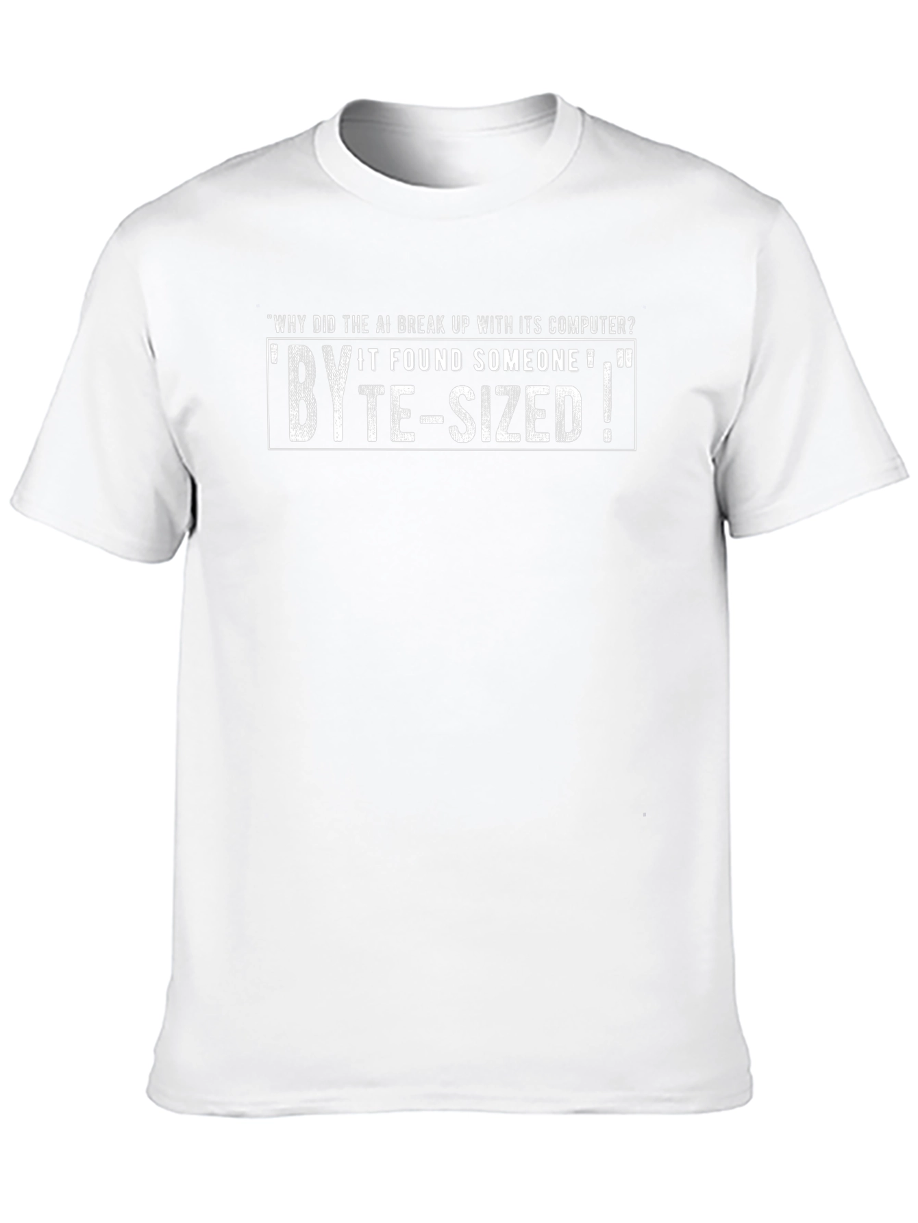 Byte-Sized AI Humor T-Shirt