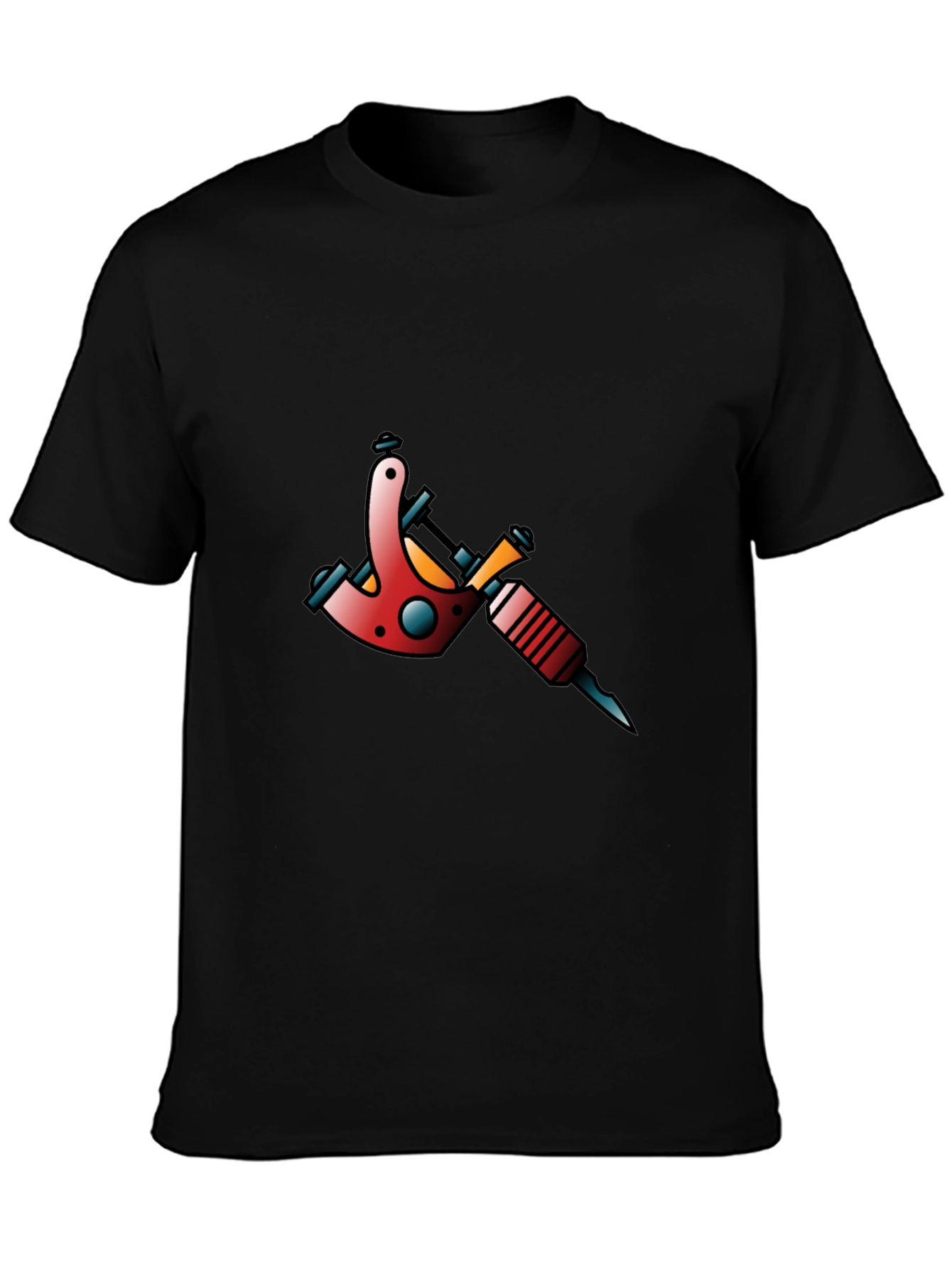 Tattoo Machine Graphic T-Shirt - Bold Design