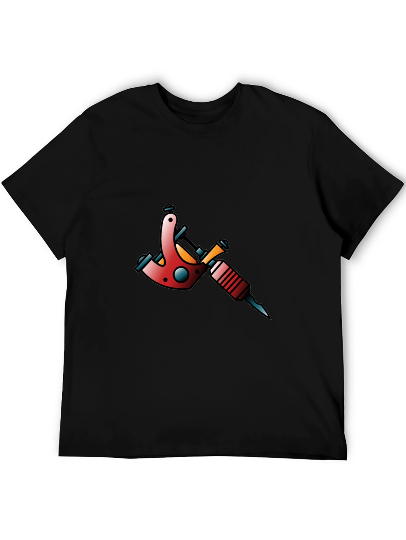 Tattoo Machine Graphic T-Shirt - Bold Design