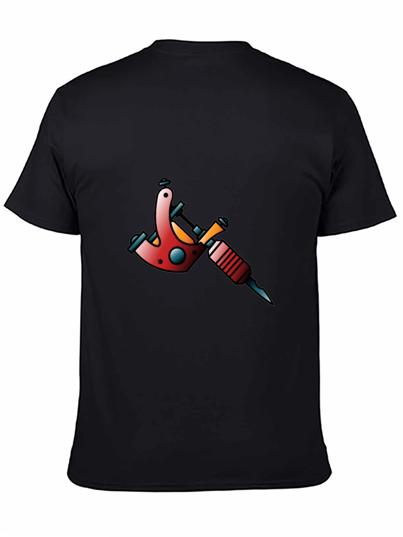 Tattoo Machine Graphic T-Shirt - Bold Design