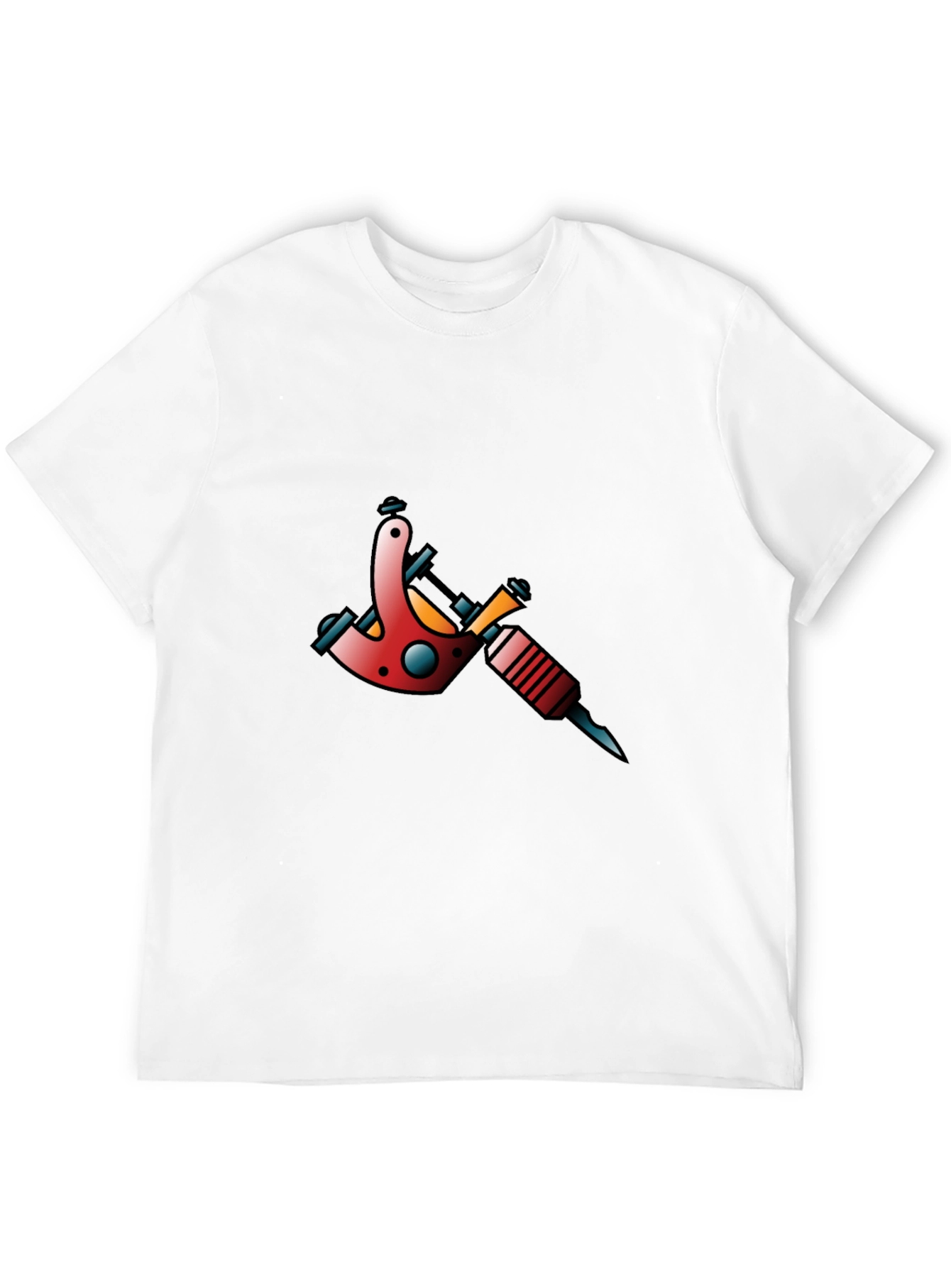 Tattoo Machine Graphic T-Shirt - Bold Design
