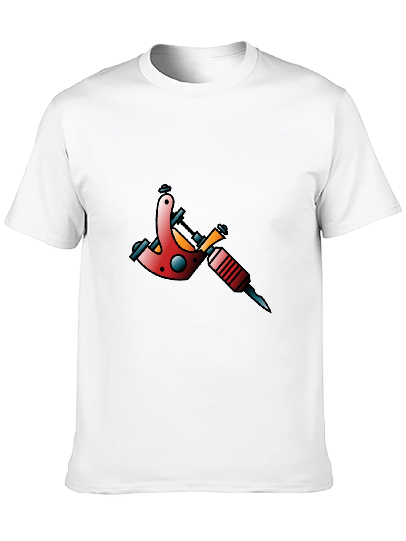 Tattoo Machine Graphic T-Shirt - Bold Design