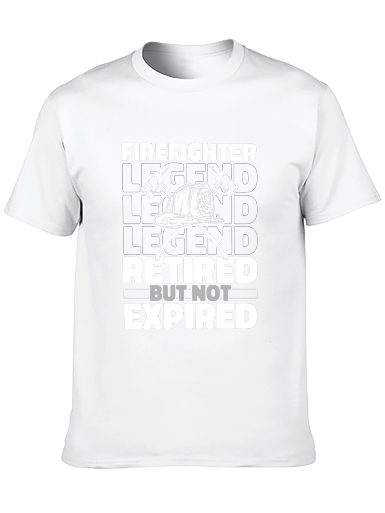 Firefighter Legend Retired But Not Expired T-Shirt