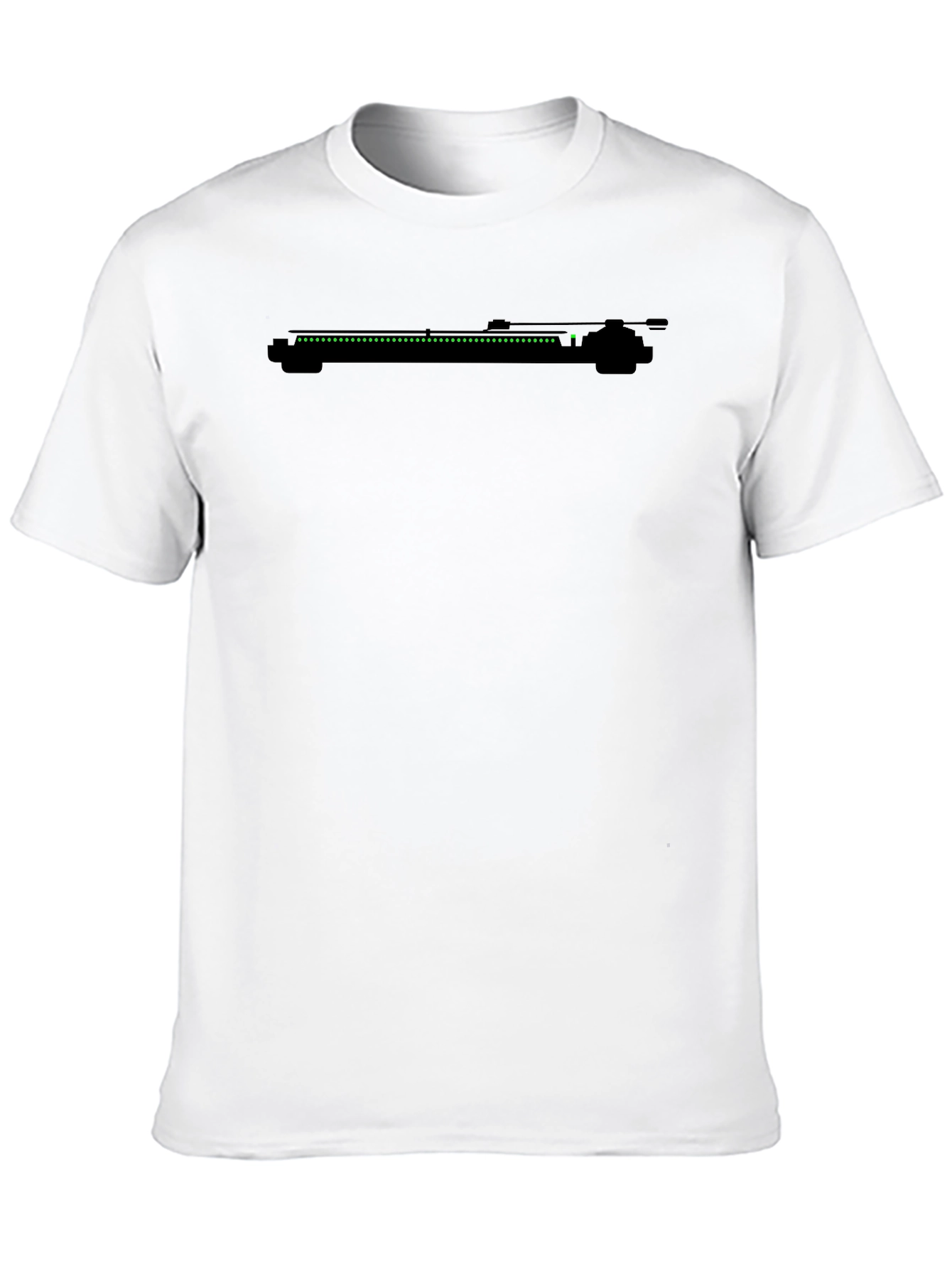 Turntable Graphic Black T-Shirt