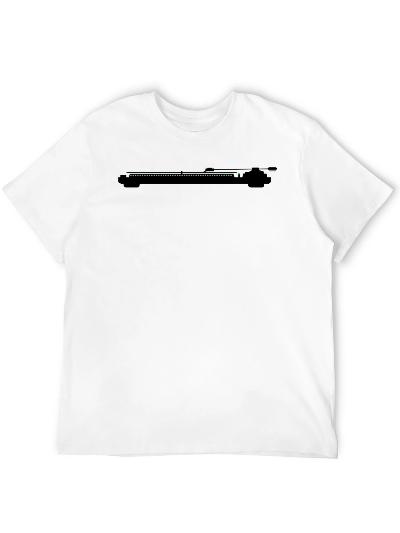 Turntable Graphic Black T-Shirt