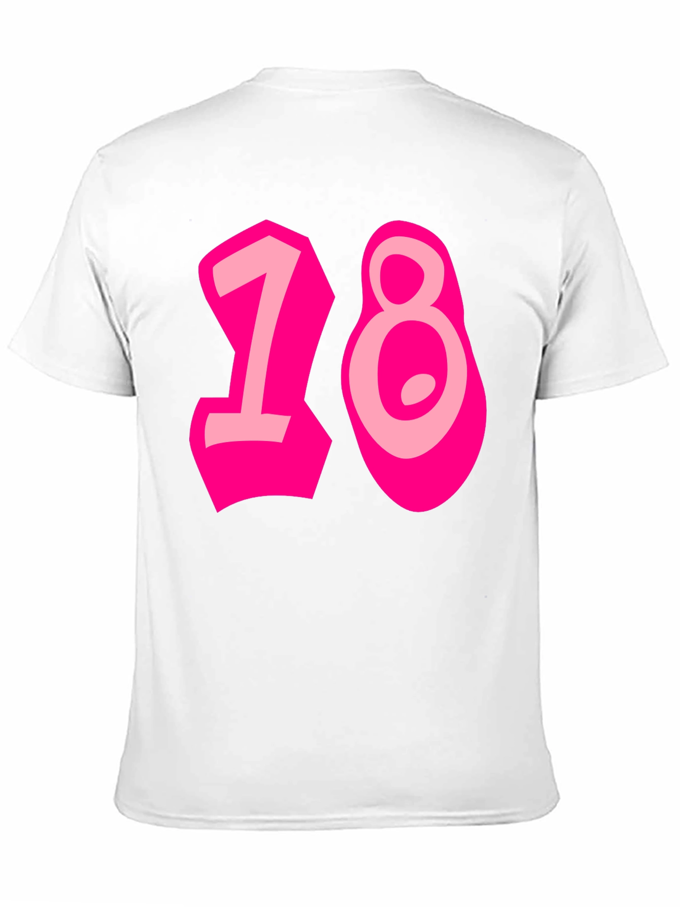Funky 18th Birthday Graphic Tee