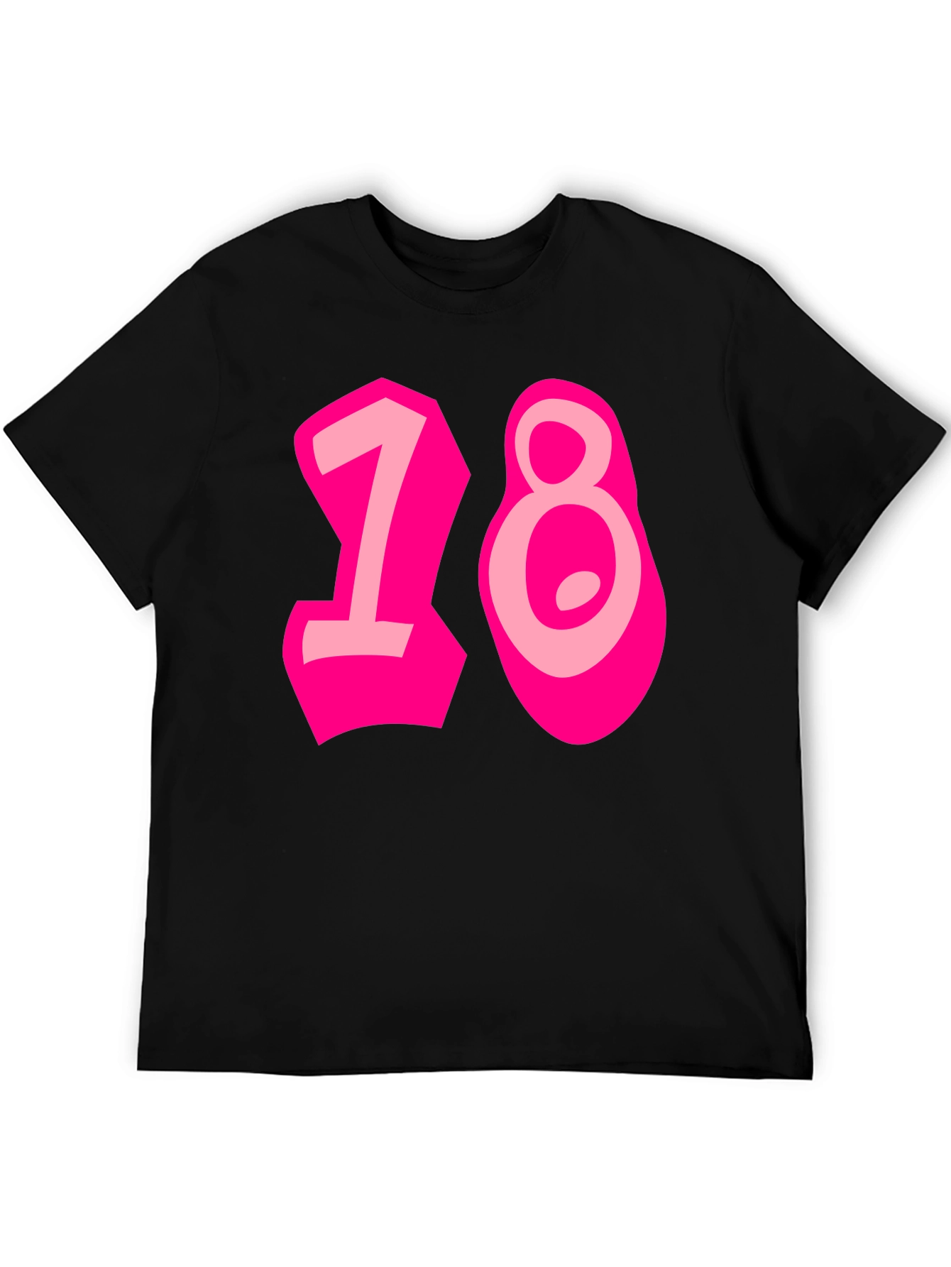 Funky 18th Birthday Graphic Tee