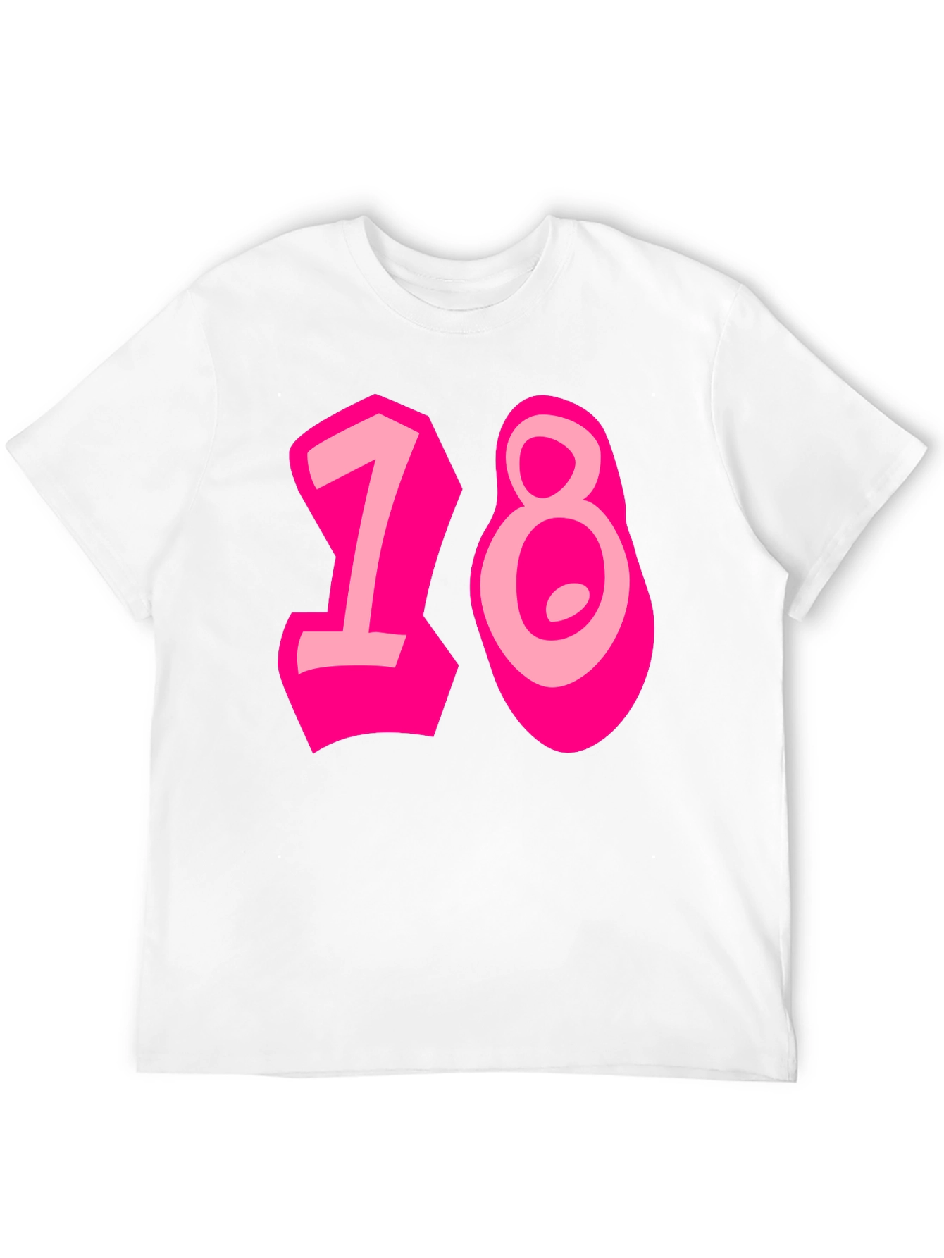 Funky 18th Birthday Graphic Tee