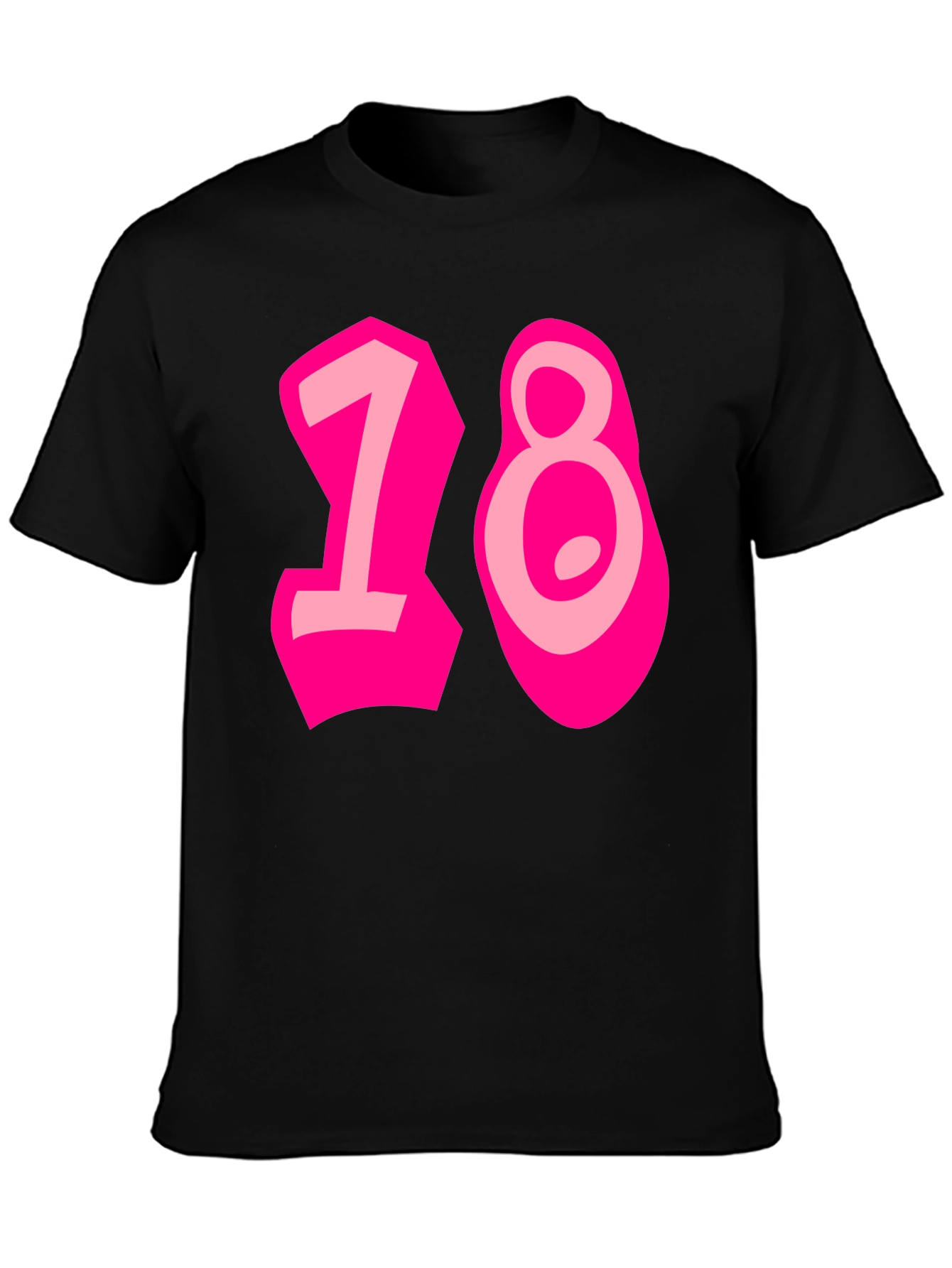 Funky 18th Birthday Graphic Tee
