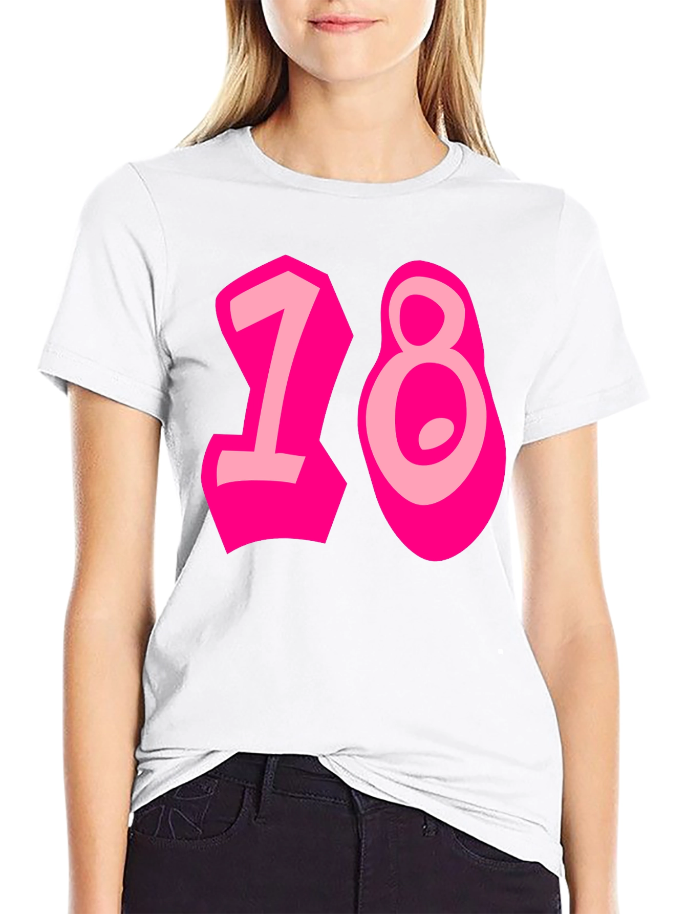 Funky 18th Birthday Graphic Tee