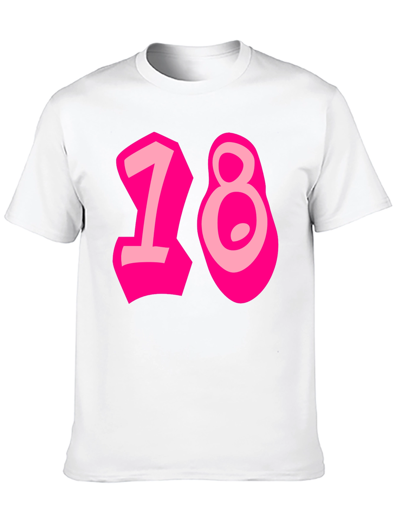 Funky 18th Birthday Graphic Tee