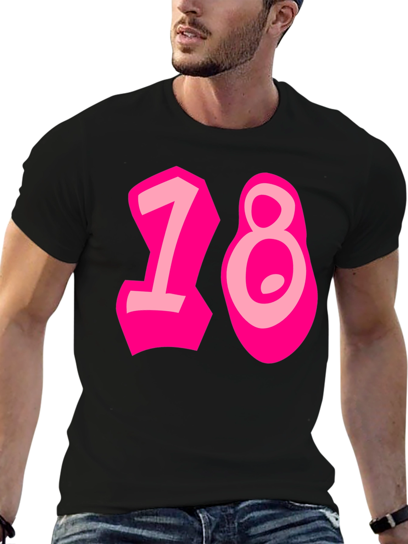Funky 18th Birthday Graphic Tee