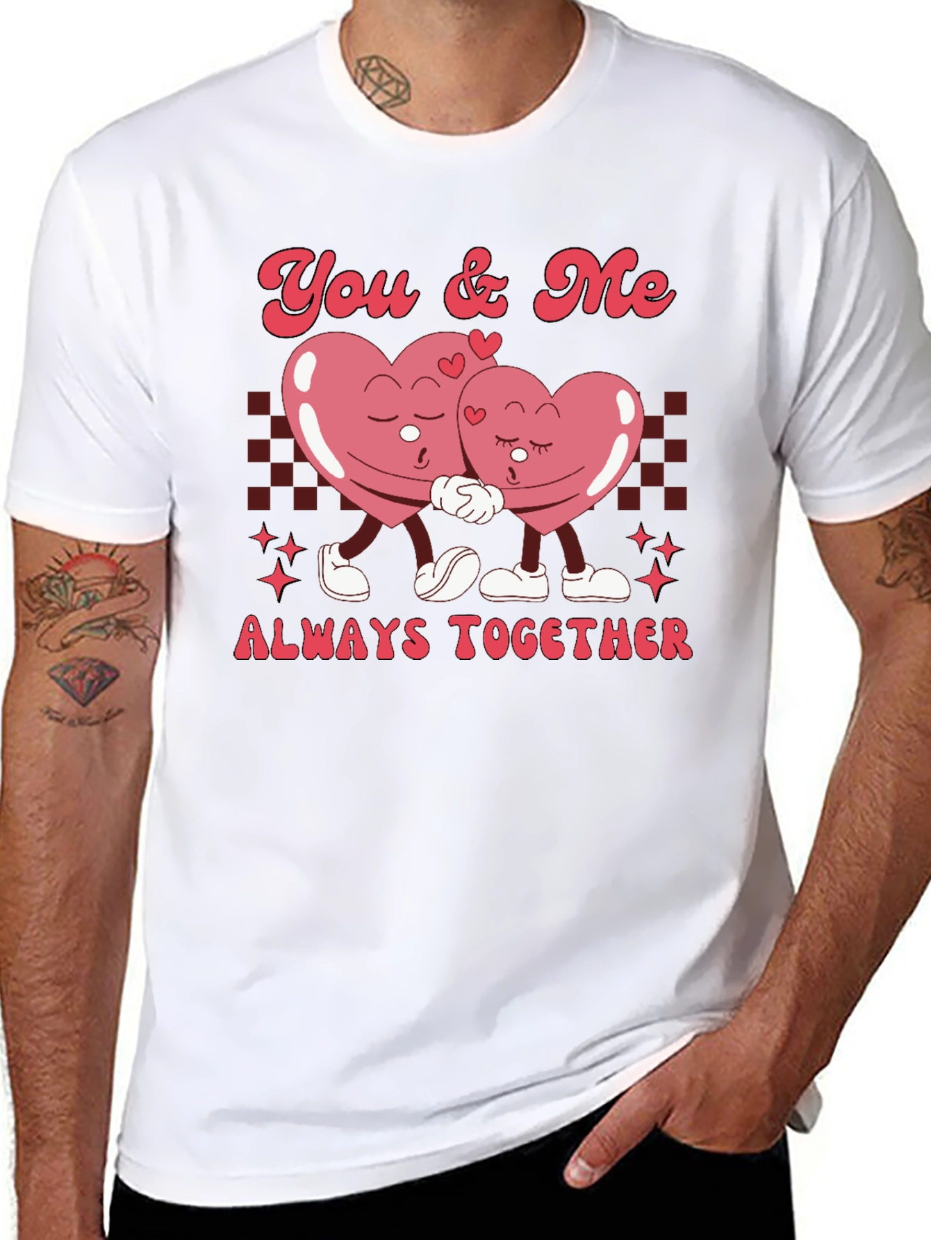 You & Me Always Together Valentines T-Shirt