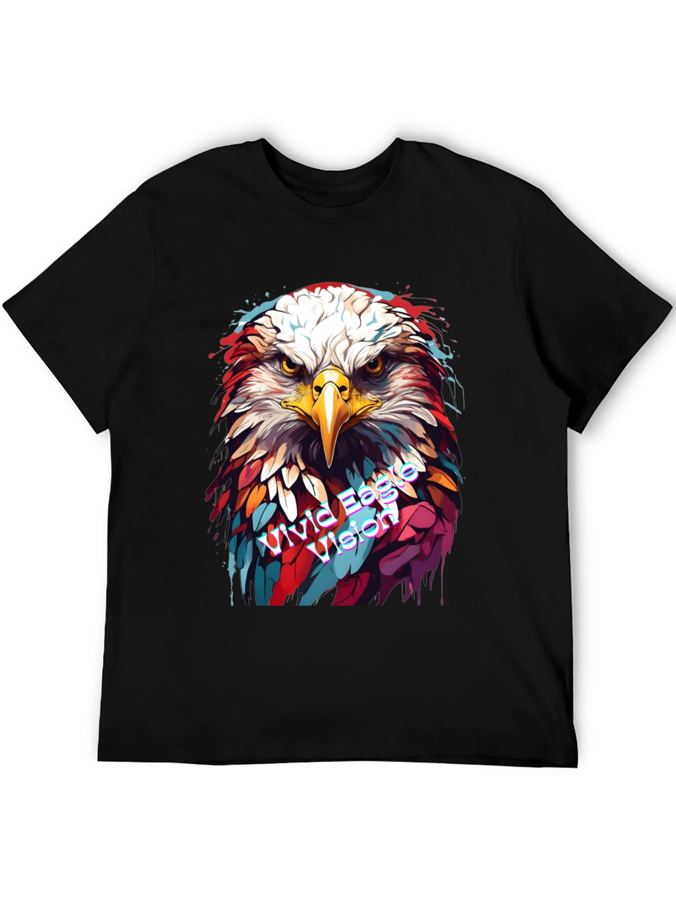 Vivid Eagle Vision Graphic Tee
