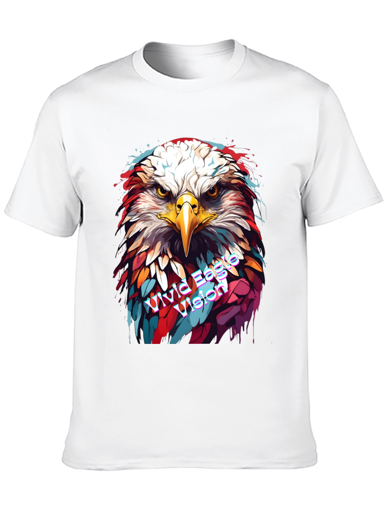 Vivid Eagle Vision Graphic Tee