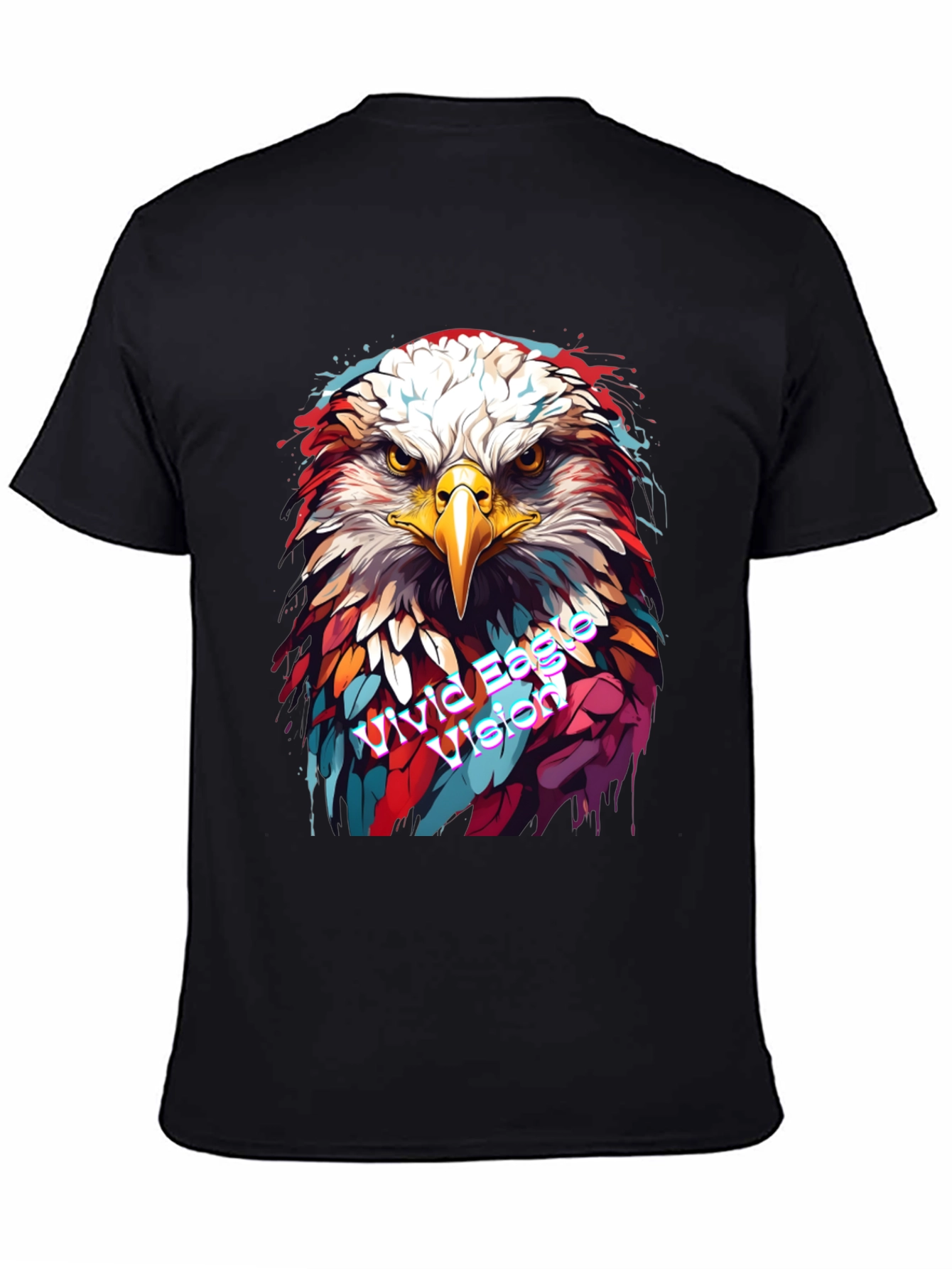 Vivid Eagle Vision Graphic Tee