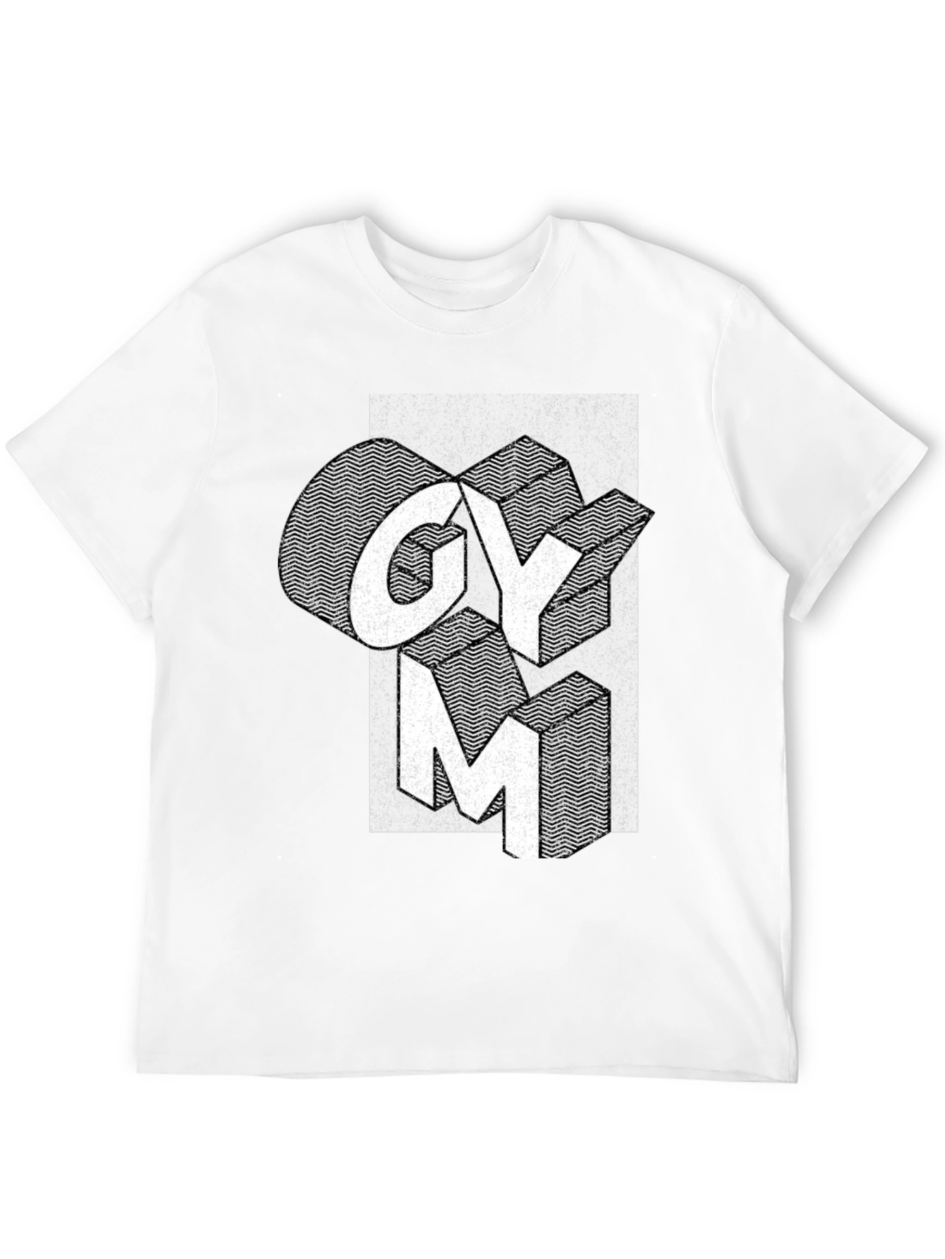 Gym Graphic T-Shirt - Black