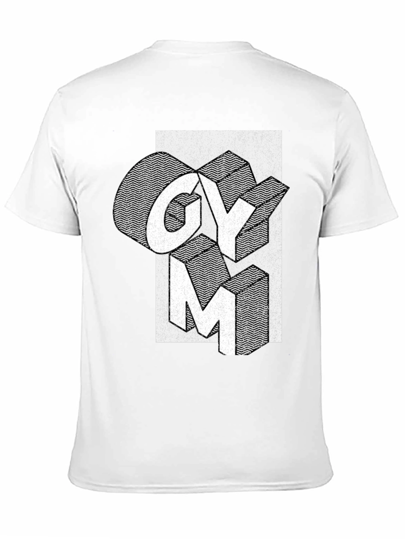 Gym Graphic T-Shirt - Black