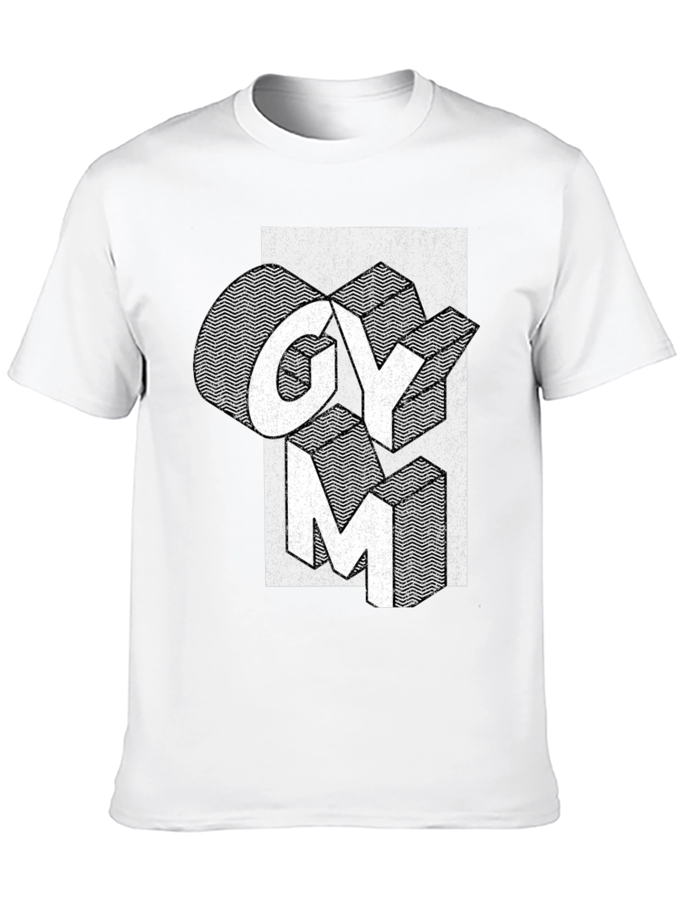 Gym Graphic T-Shirt - Black