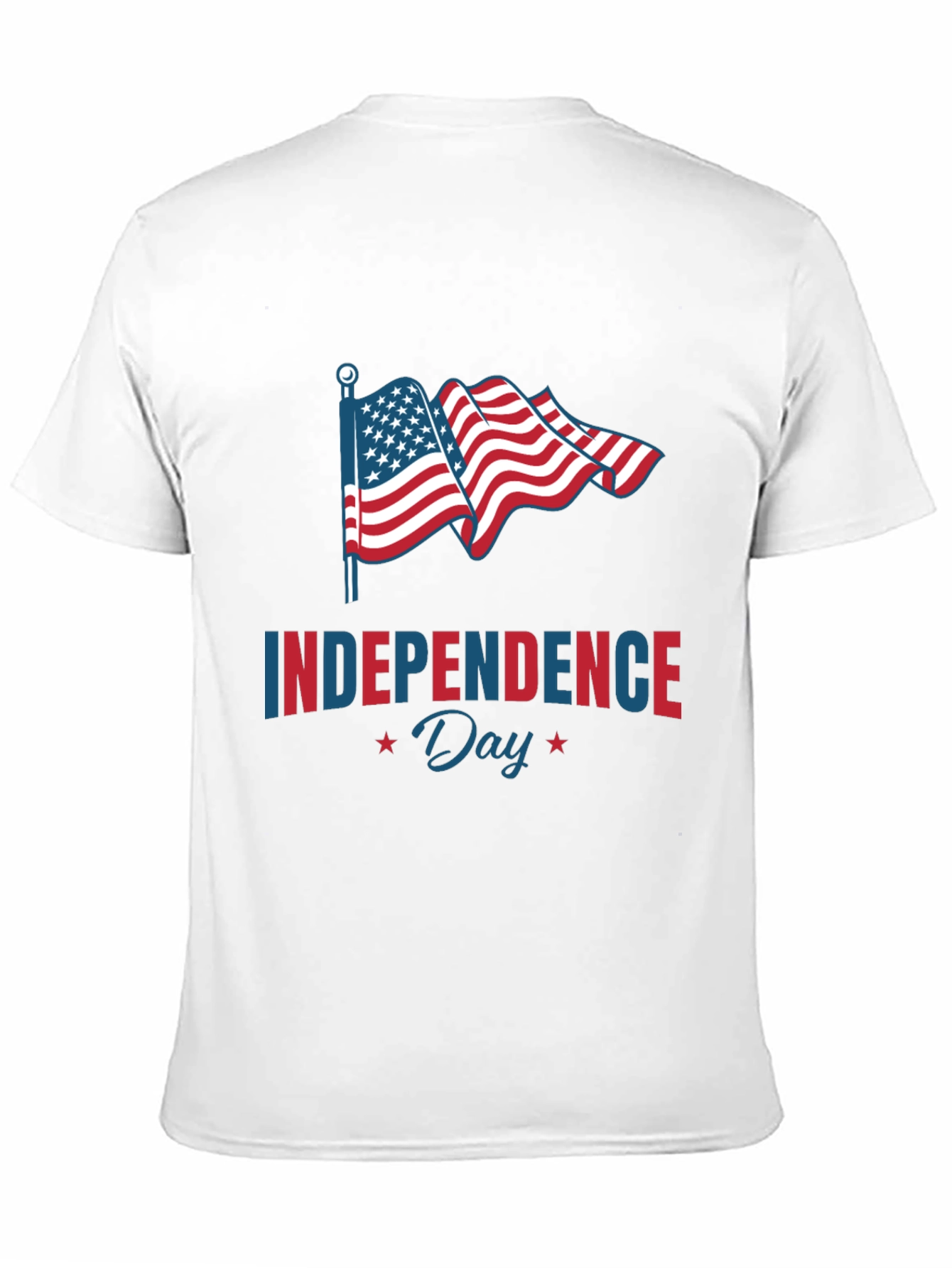 Independence Day Graphic Tee | Patriotic USA Flag T-Shirt