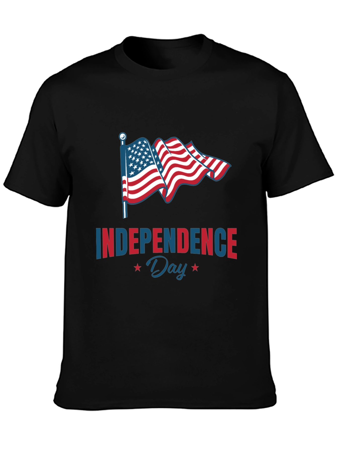 Independence Day Graphic Tee | Patriotic USA Flag T-Shirt